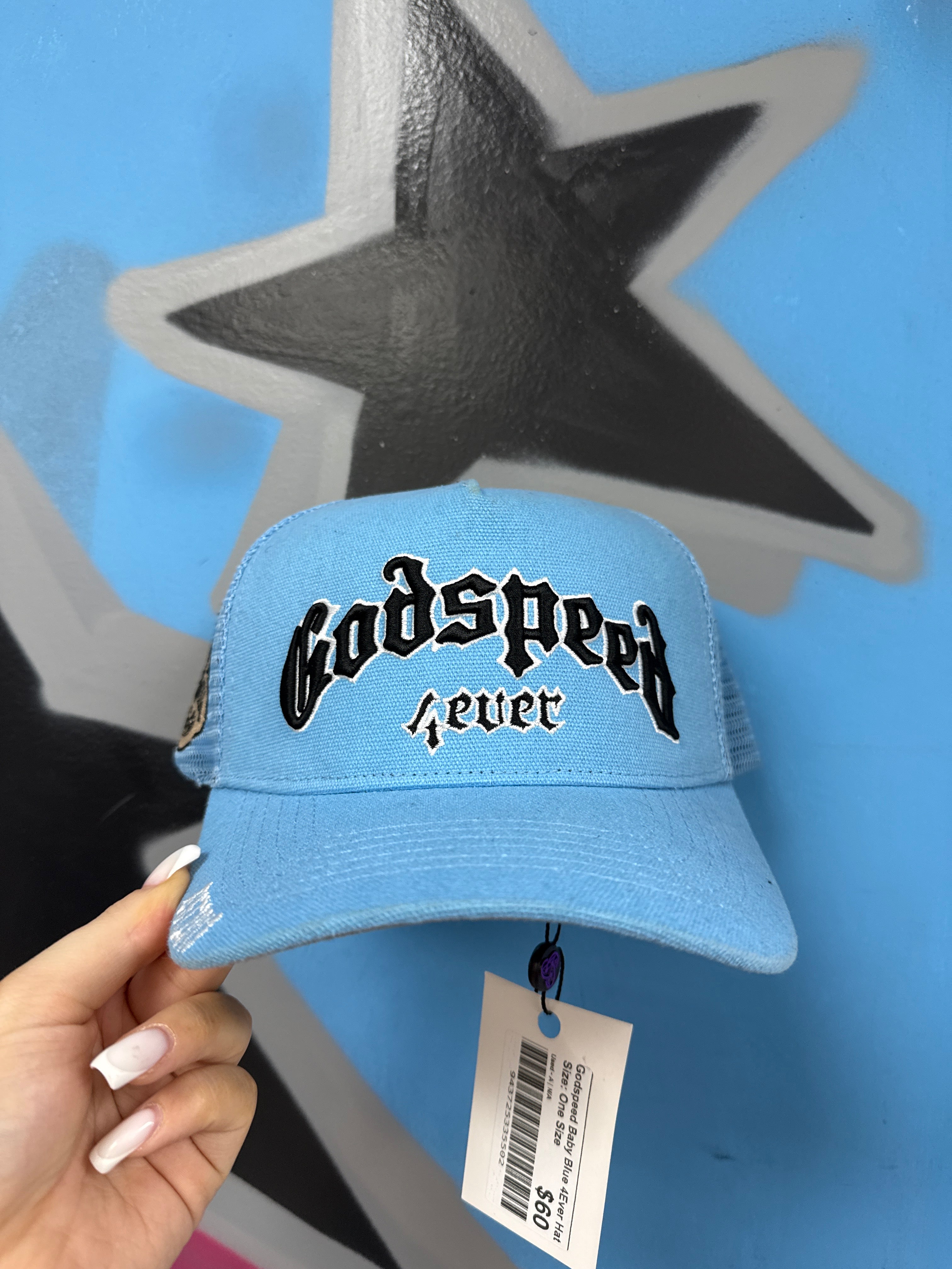 Godspeed Baby Blue 4Ever Hat