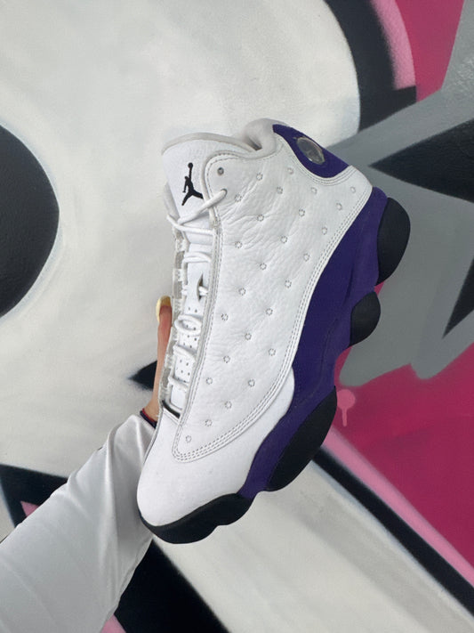 Jordan 13 Laker Used With Box