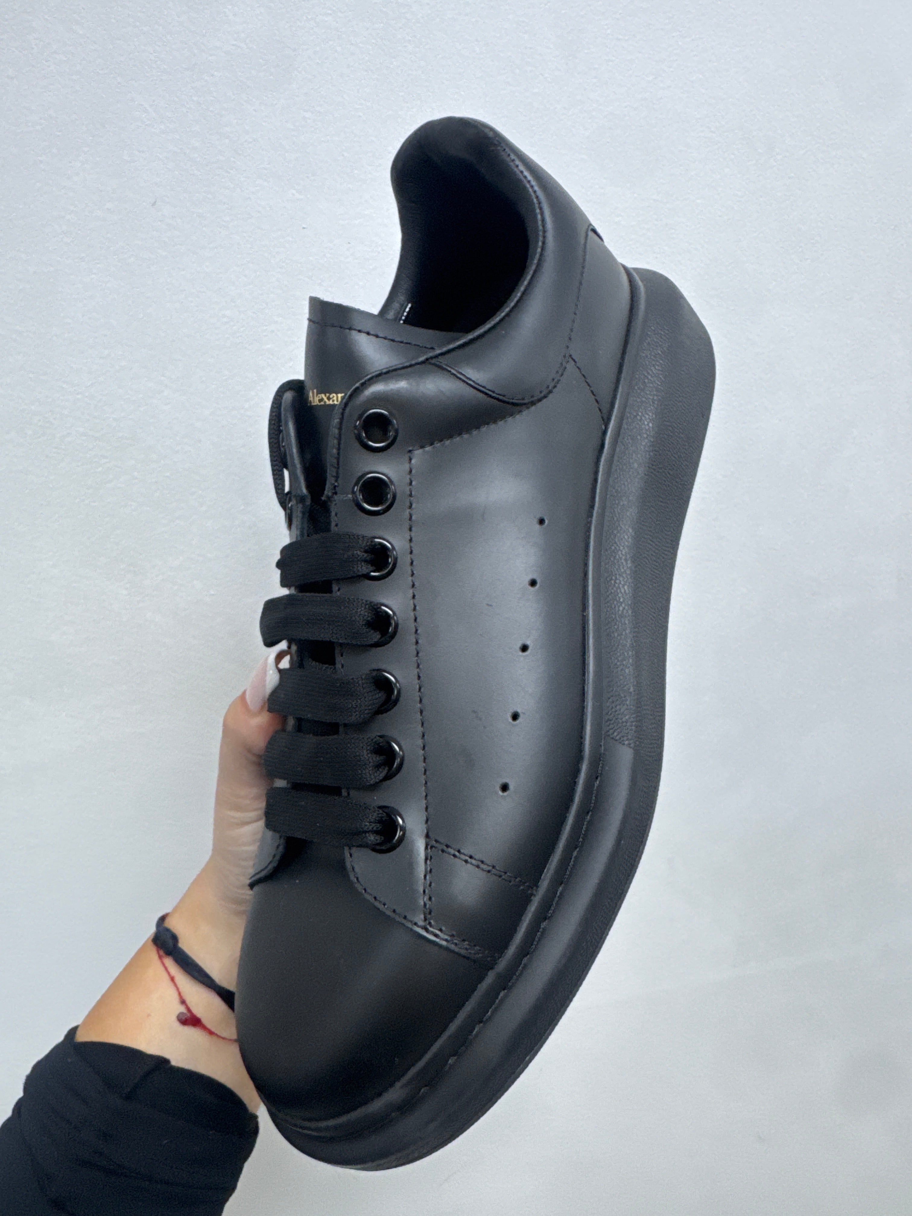 Alexander Mcqueen Triple Black Sneakers