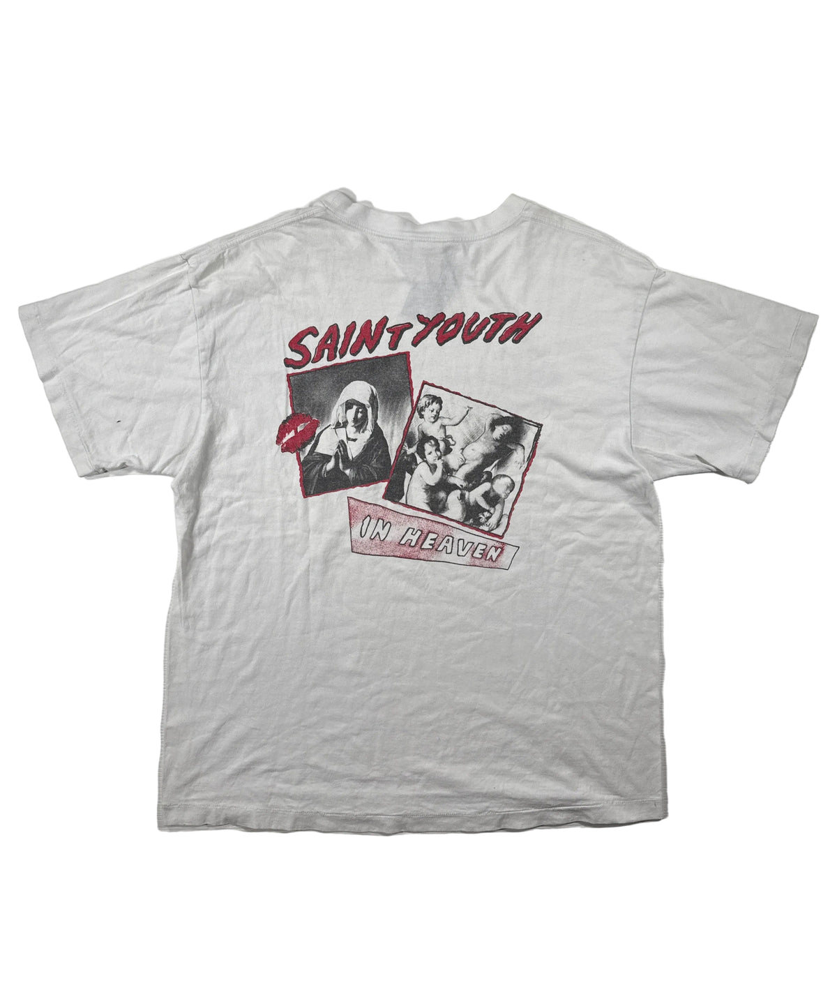 Saint Michael Saint Youth White Red Tee