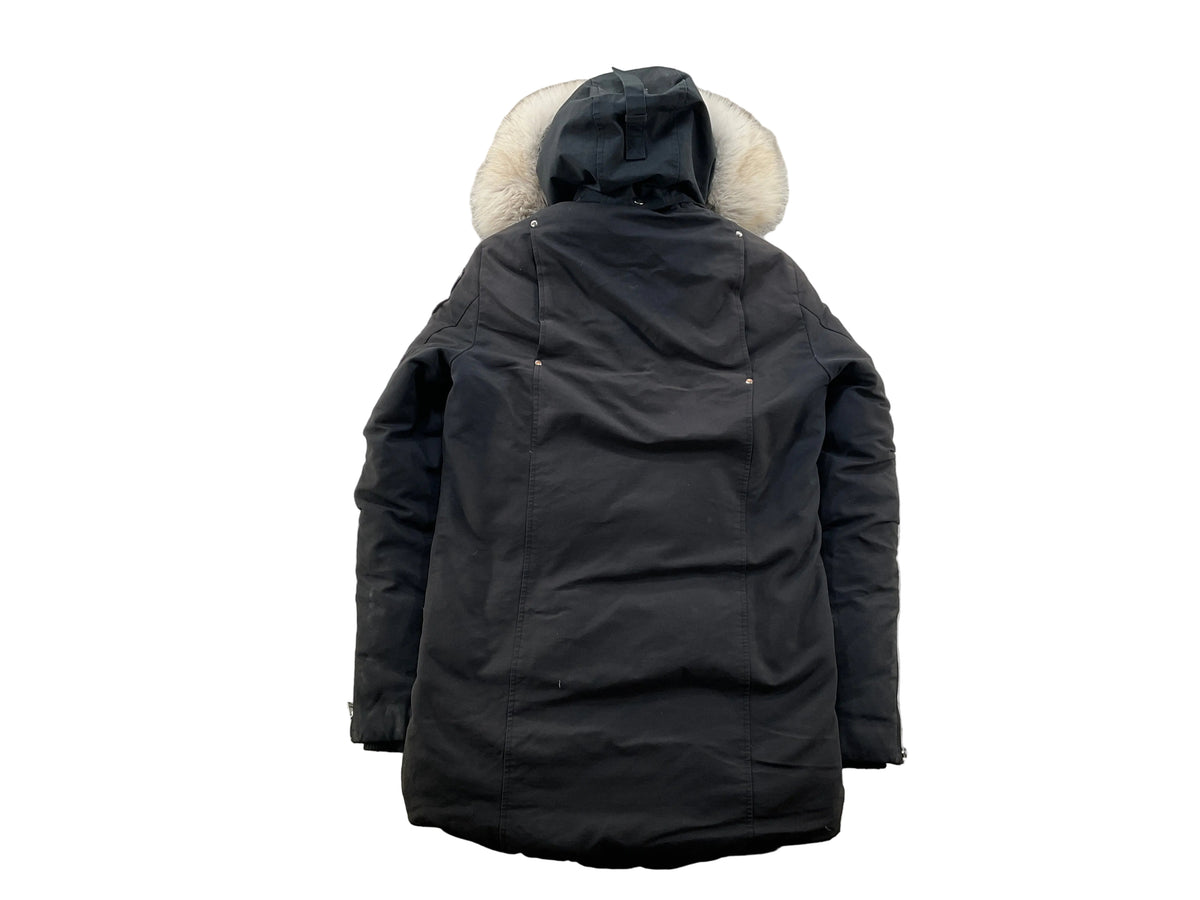 Moose Knuckles Black White Fur (Old Season) Parka