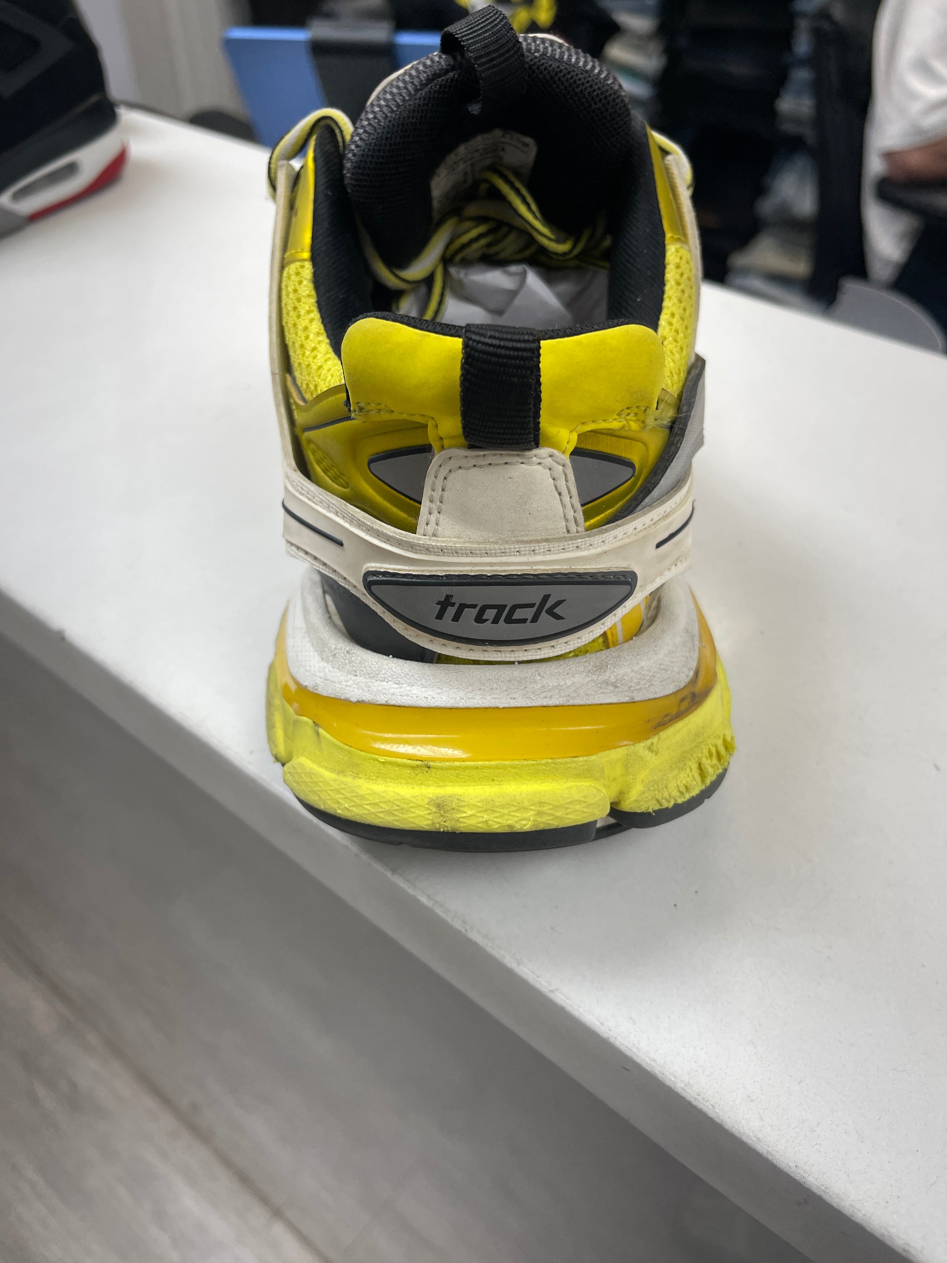 Balenciaga Yellow Grey Track Sneakers