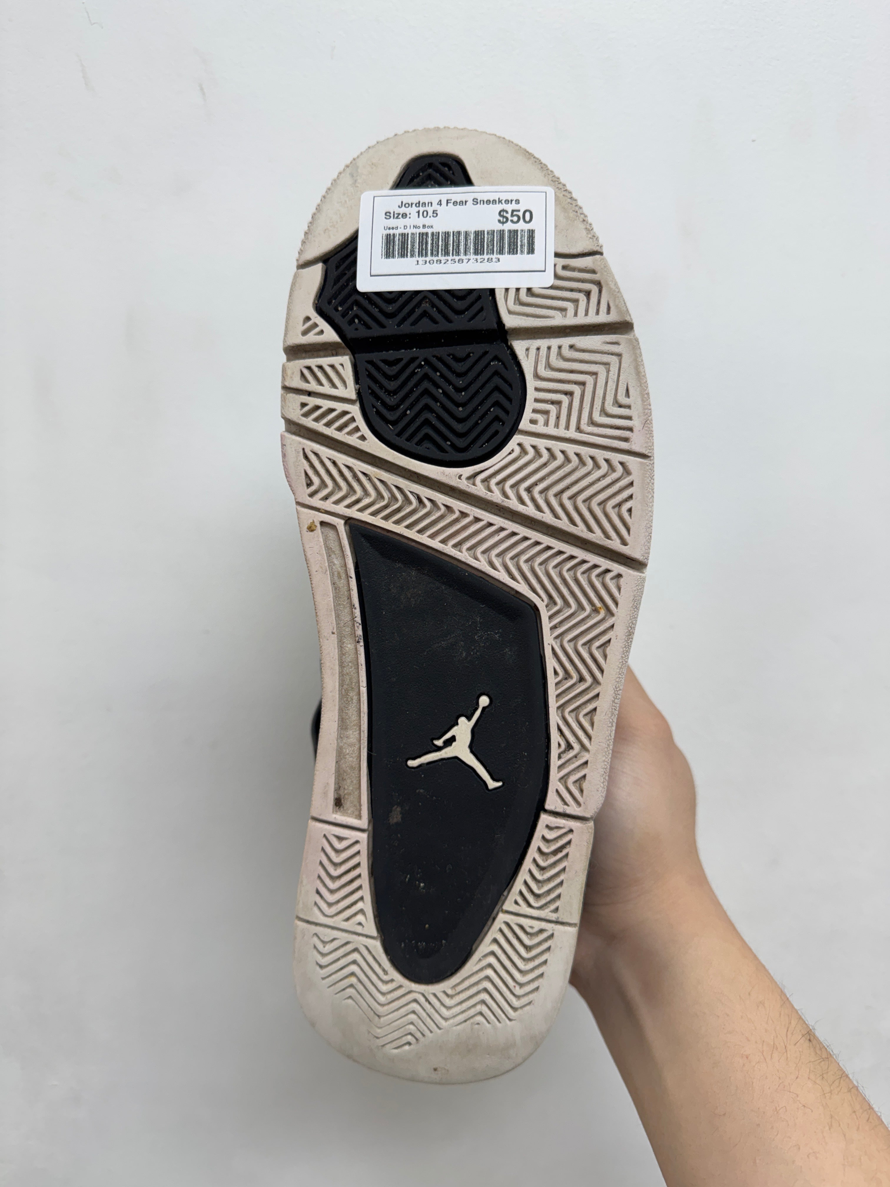 Jordan 4 Fear Sneakers