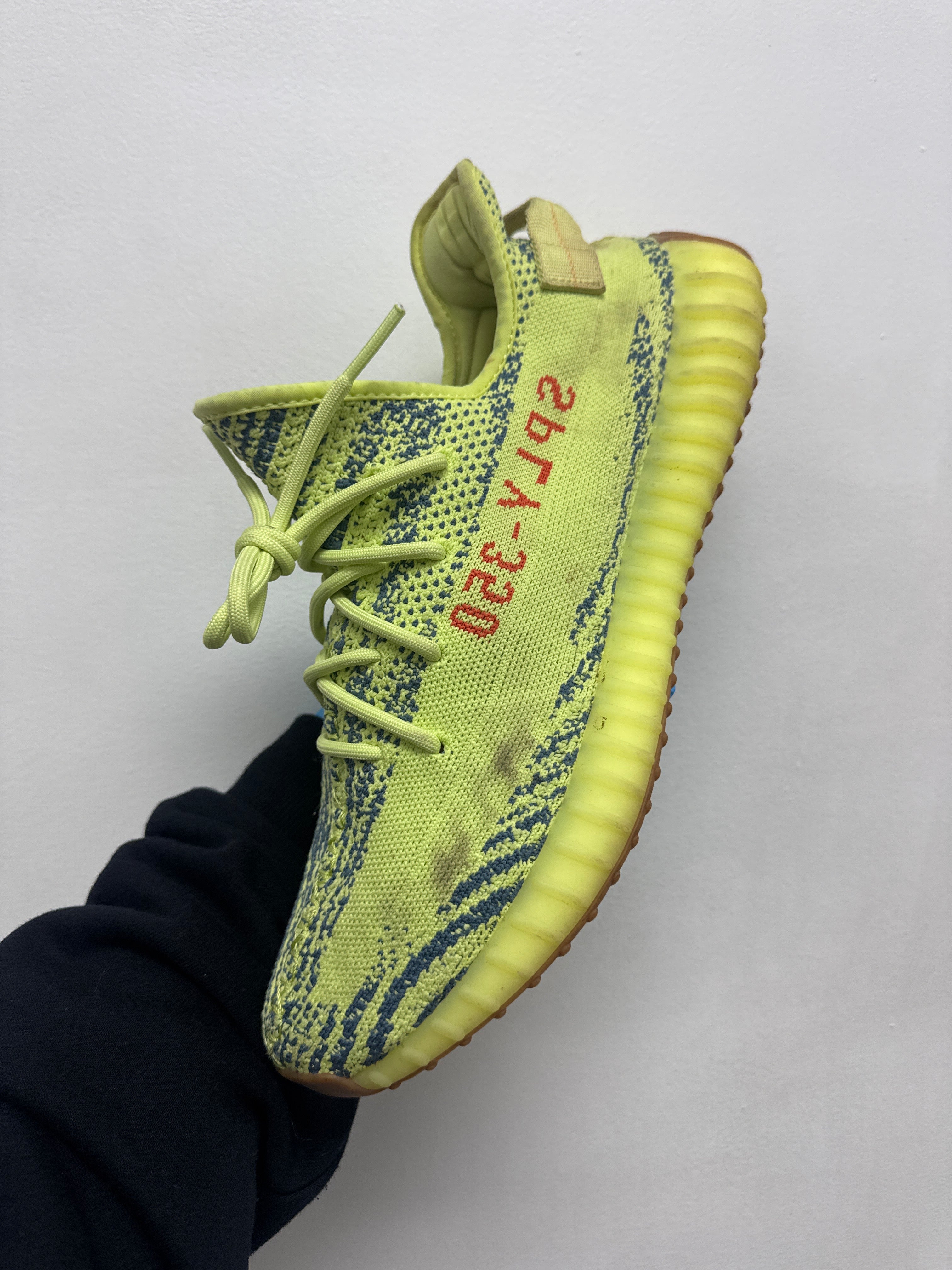 Adidas YZY 350 Frozen Yellow Sneakers