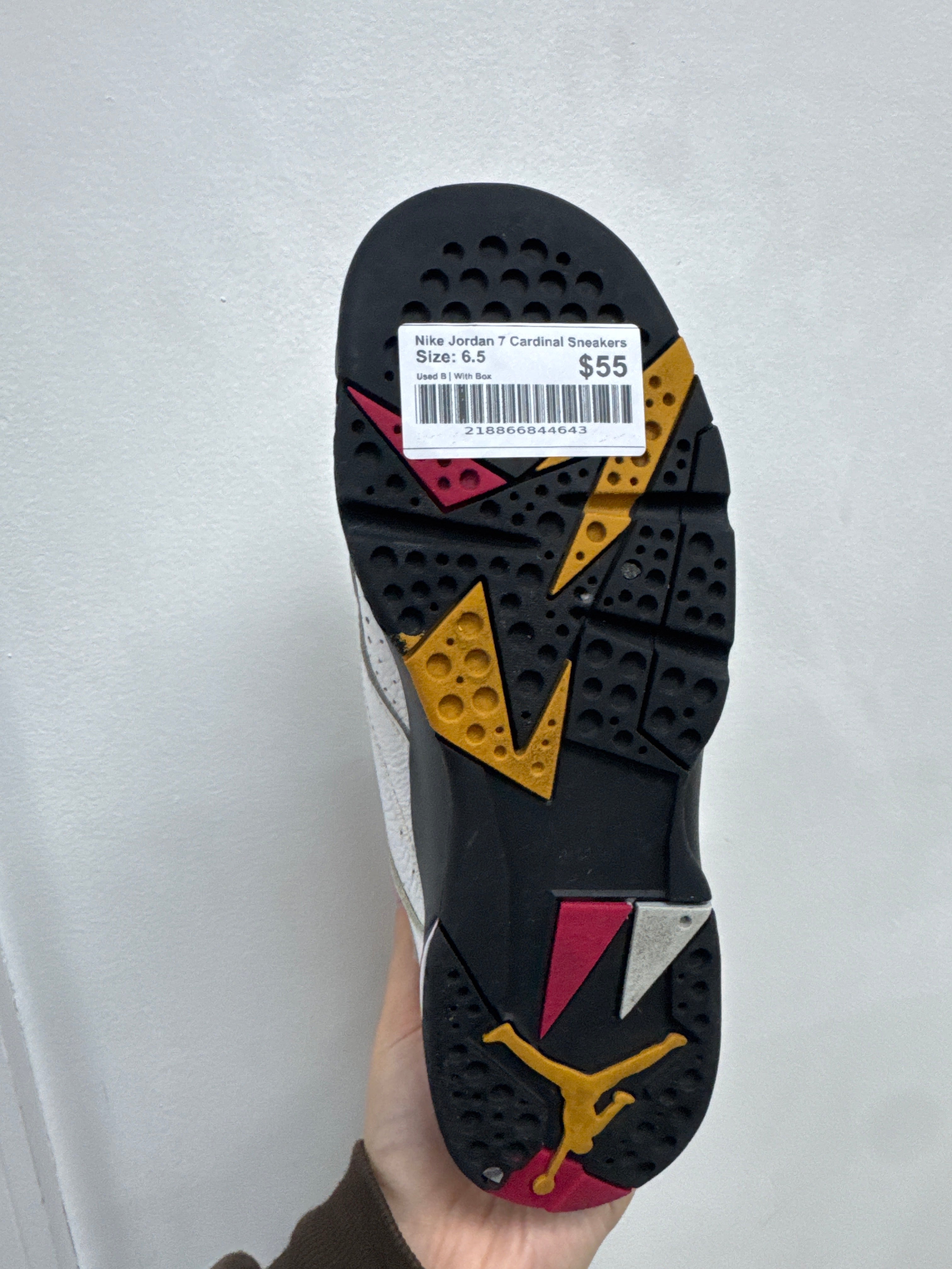 Nike Jordan 7 Cardinal Sneakers