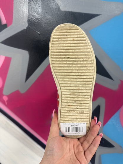 Rick Owens Ramone High Orange Used 37 No Box