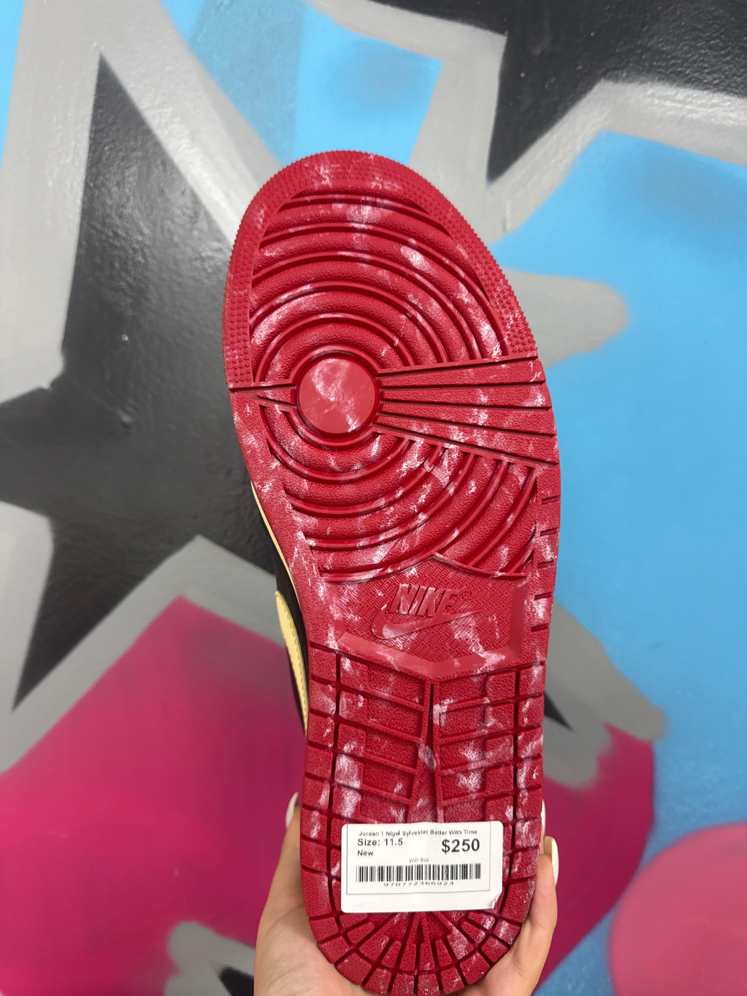 Jordan 1 Nigel Sylvester Better With Time  New With Box