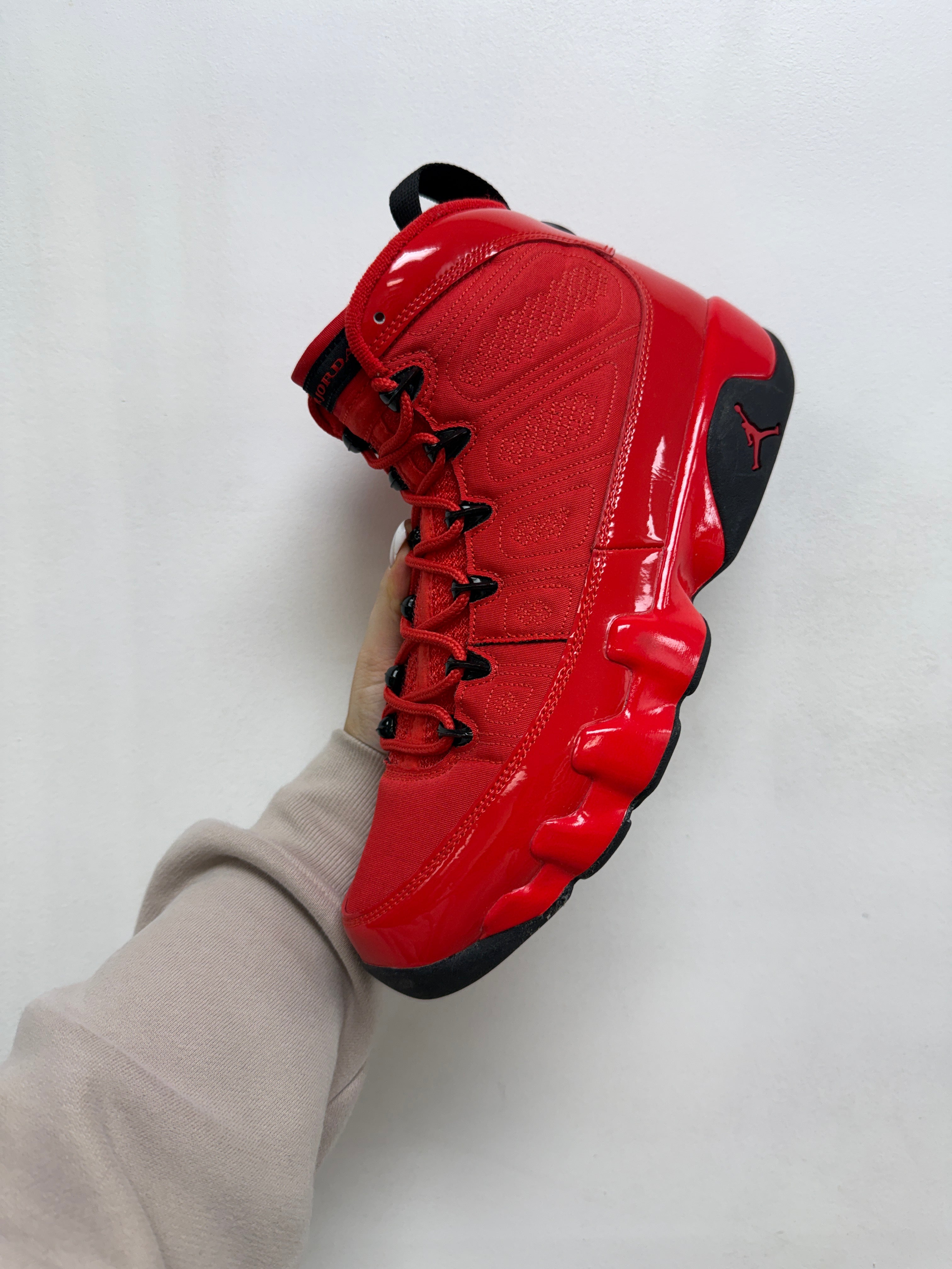 Jordan 9 Chile Red Sneakers