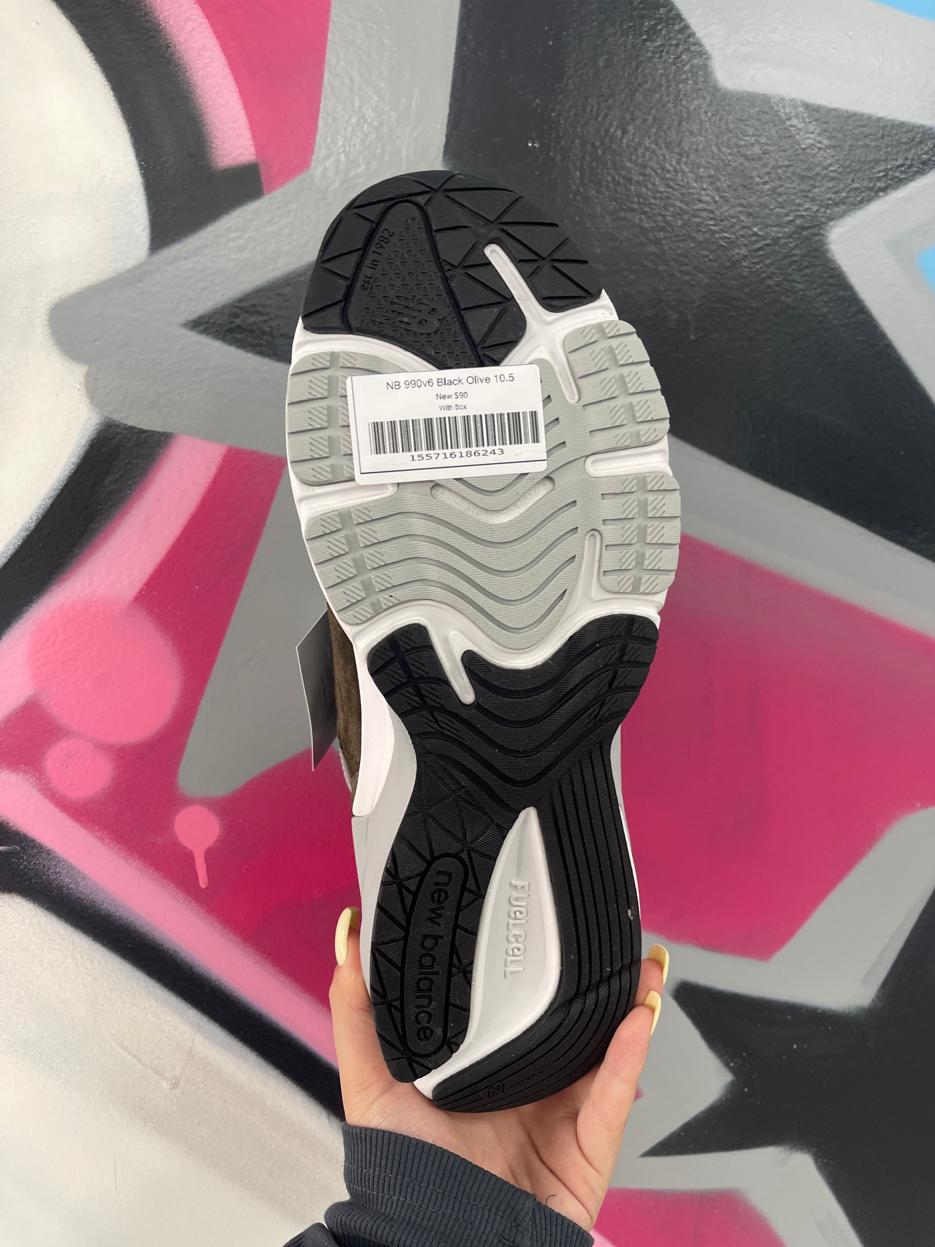 NB 990v6 Black Olive New With Box