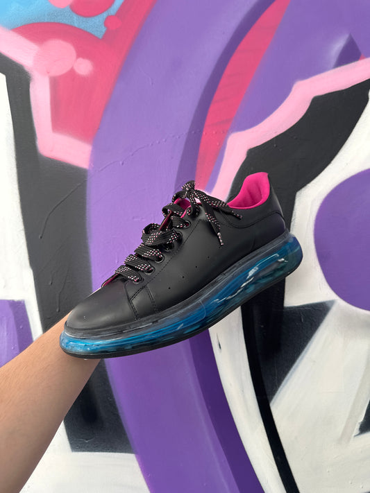McQueen Oversized Sneaker Black Multi Used No Box
