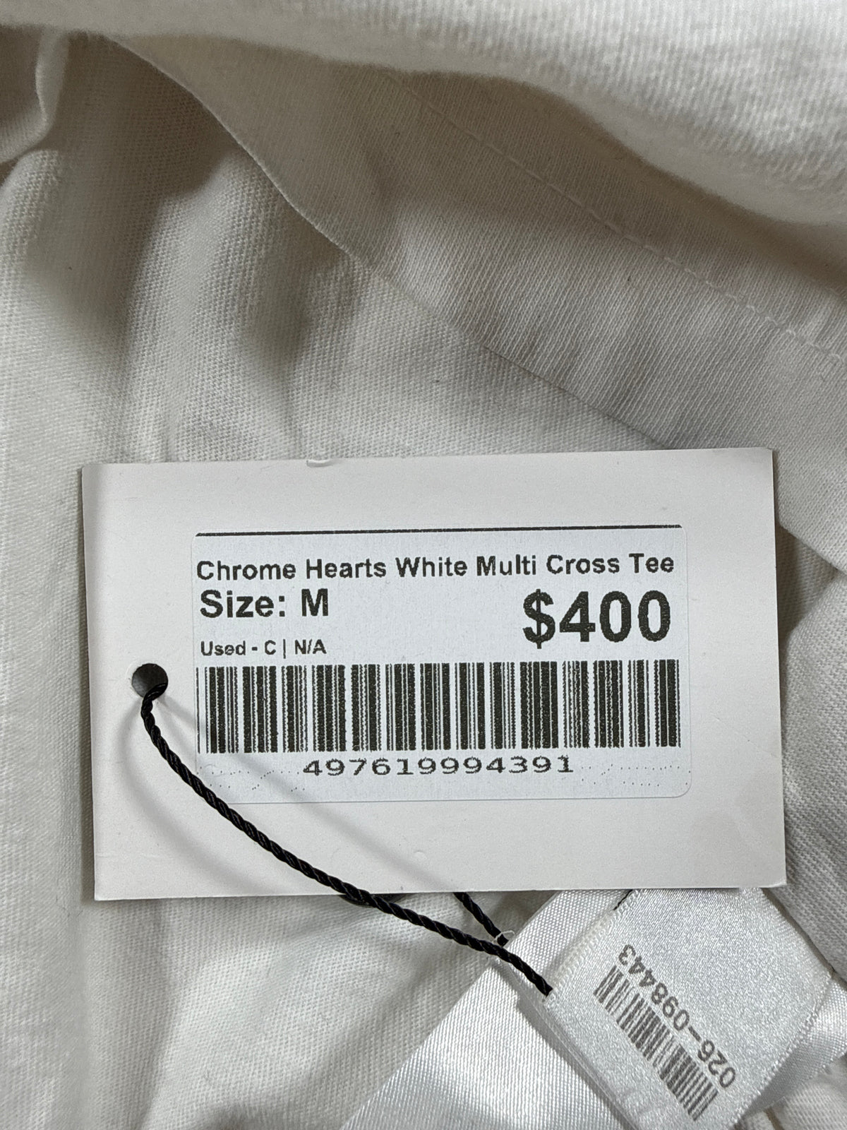 Chrome Hearts White Multi Cross Tee