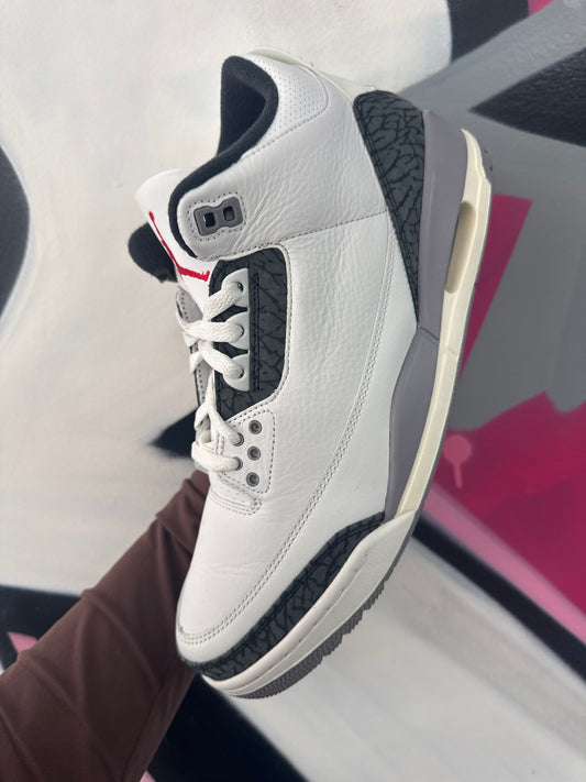 Nike Jordan 3 Cement Grey Shoe