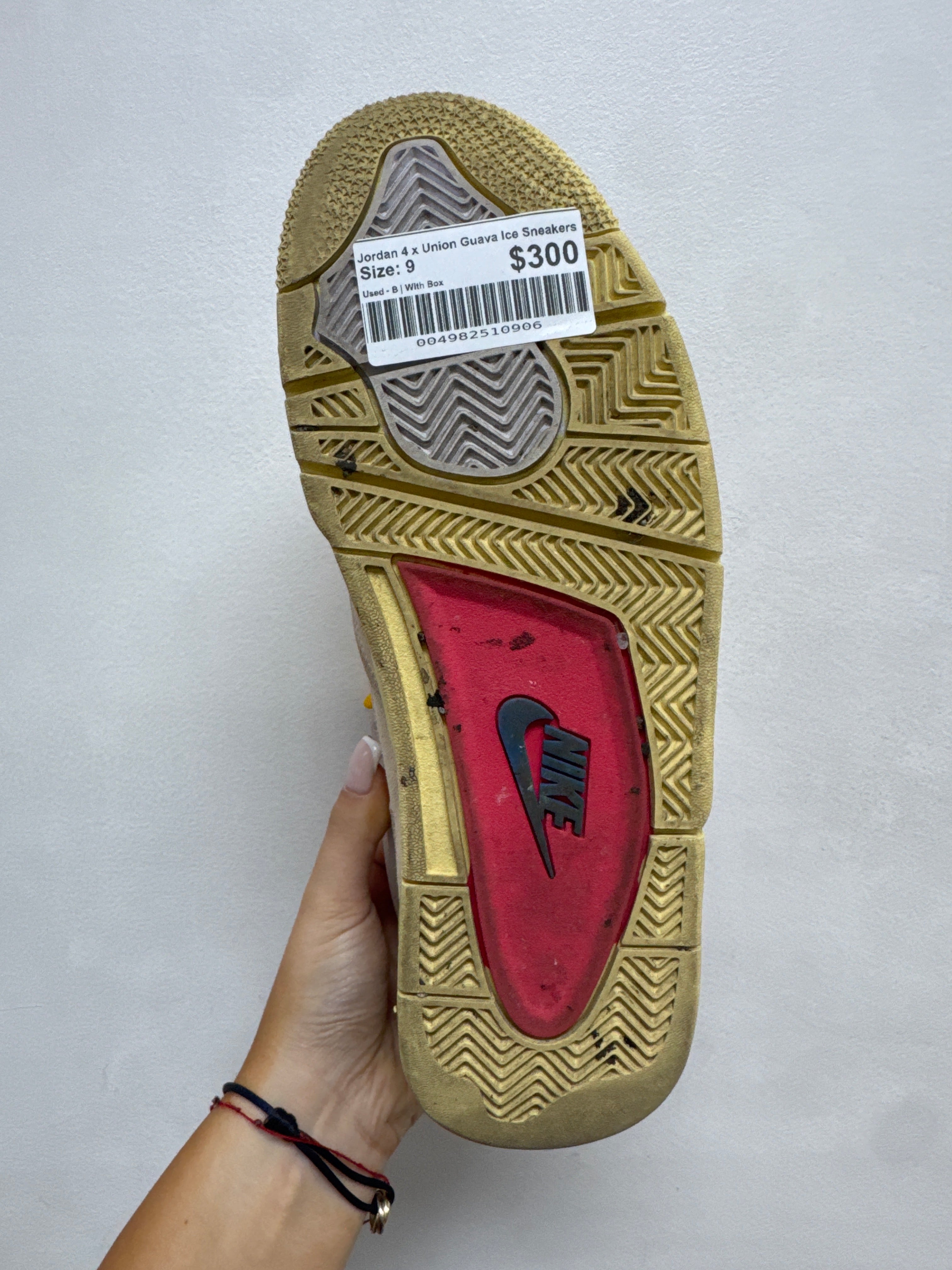 Jordan 4 x Union Guava Ice Sneakers