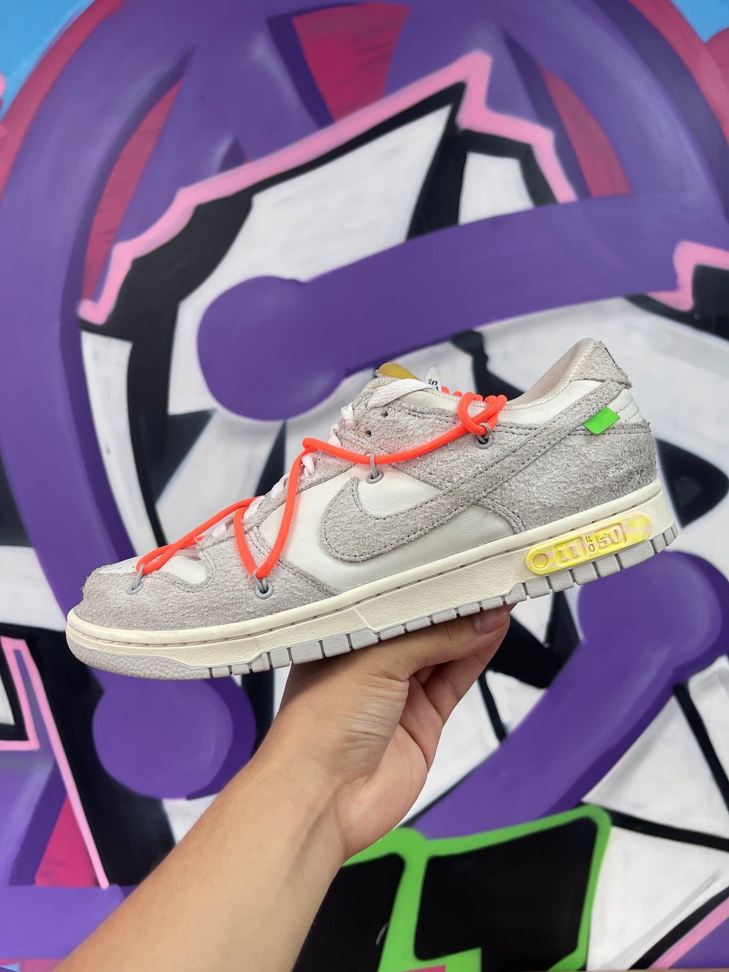 Nike Off White Dunk Low Lot 11 Sneakers