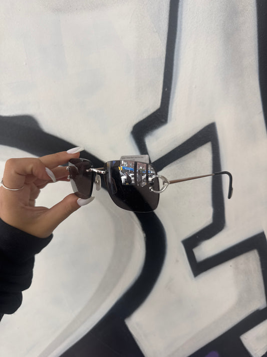Cartier C Wires Black Lens Used With Case