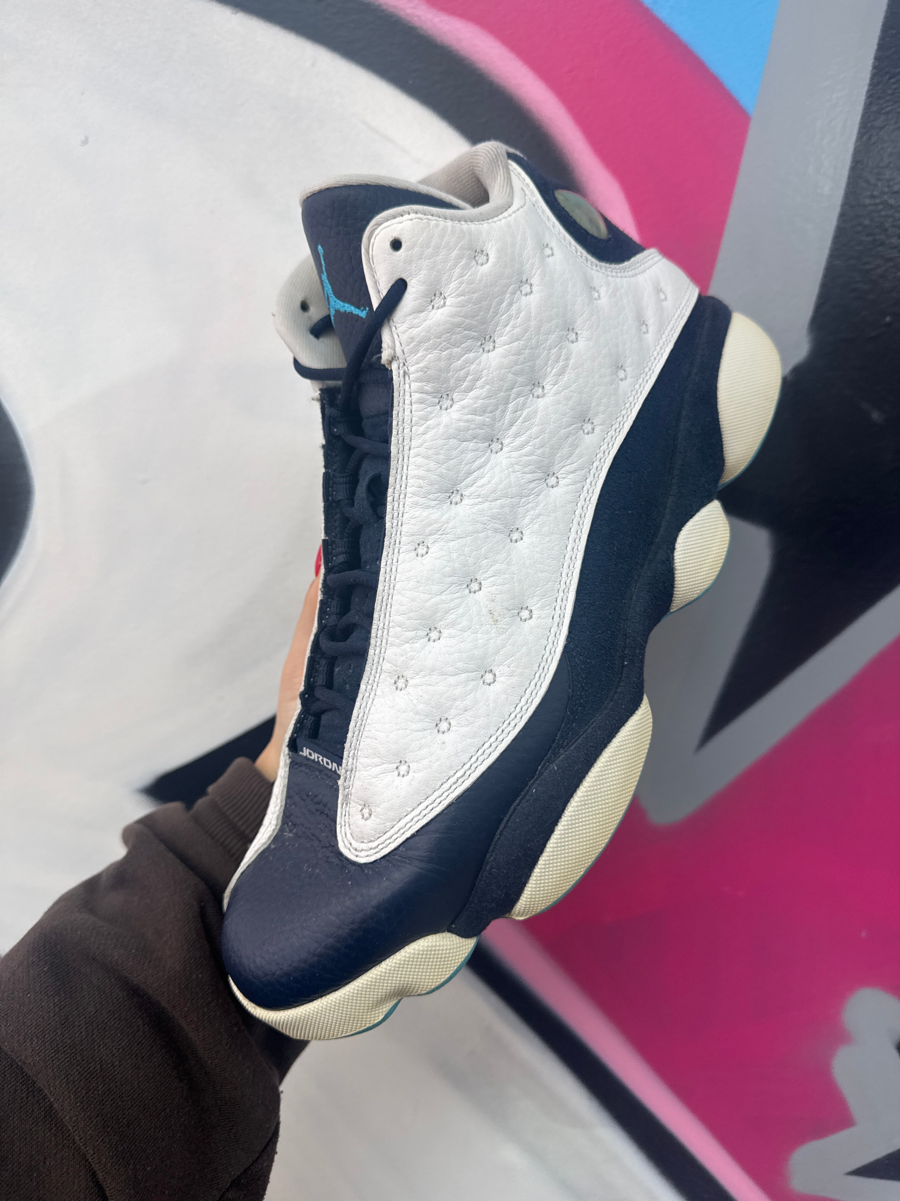 Nike Jordan 13 Obsidian Powder Blue Sneakers
