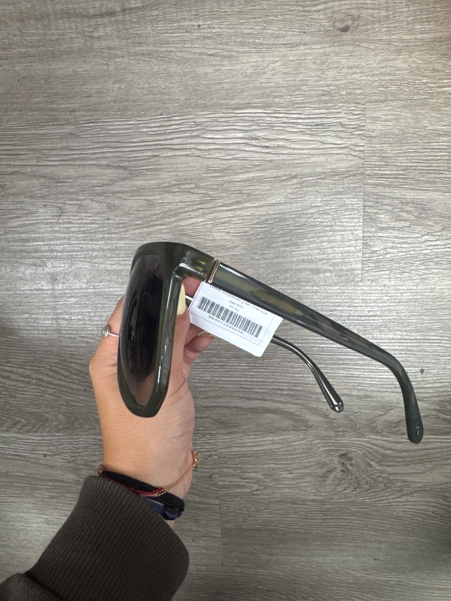 Loewe Sunglasses green Used With Box