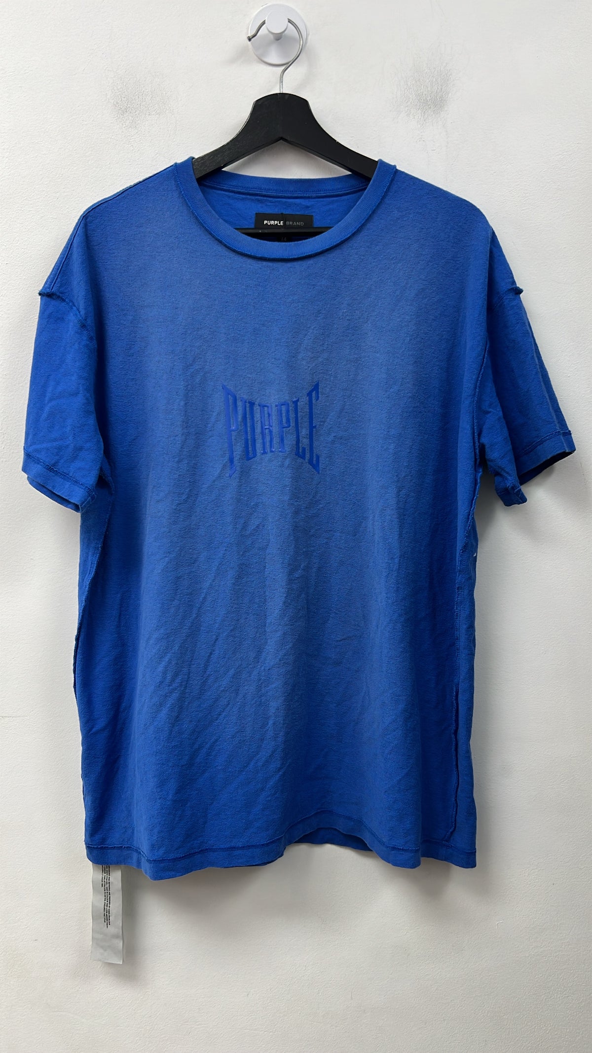 Purple Brand Blue Clear Gel Tee