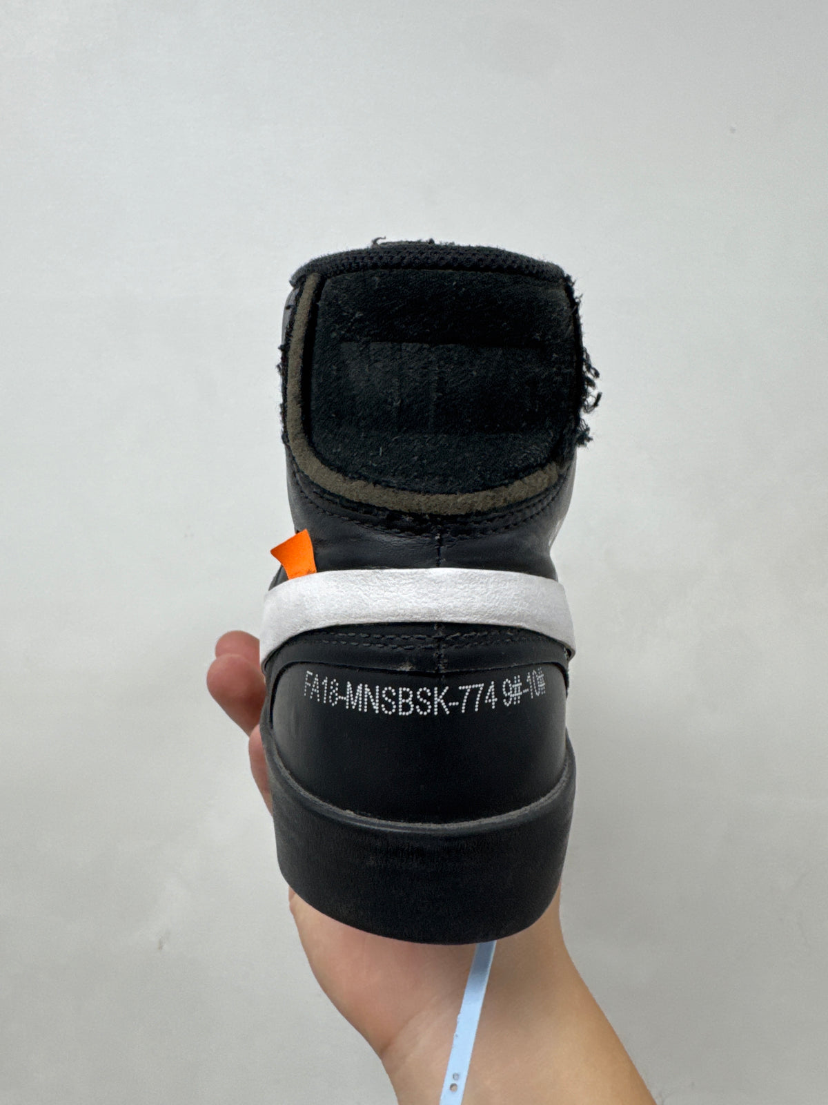 Nike Off White Blazer Grim Reaper Used 10 No Box