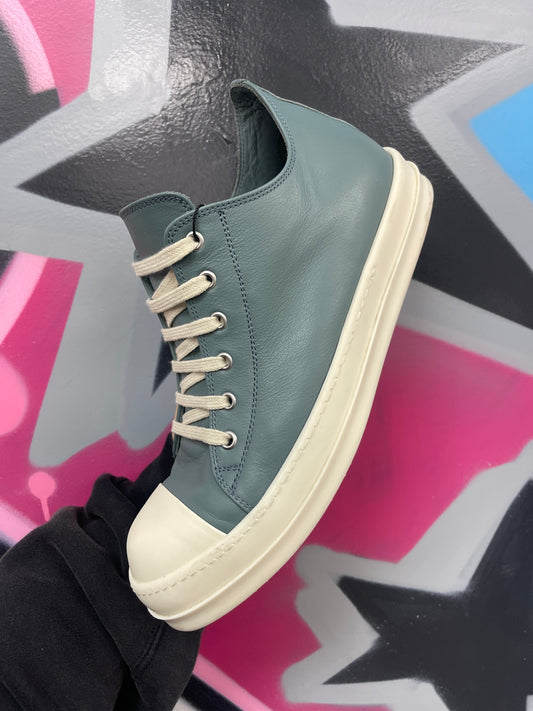 Rick Owens Ramone Low Top Mouth Wash Milk Sneakers