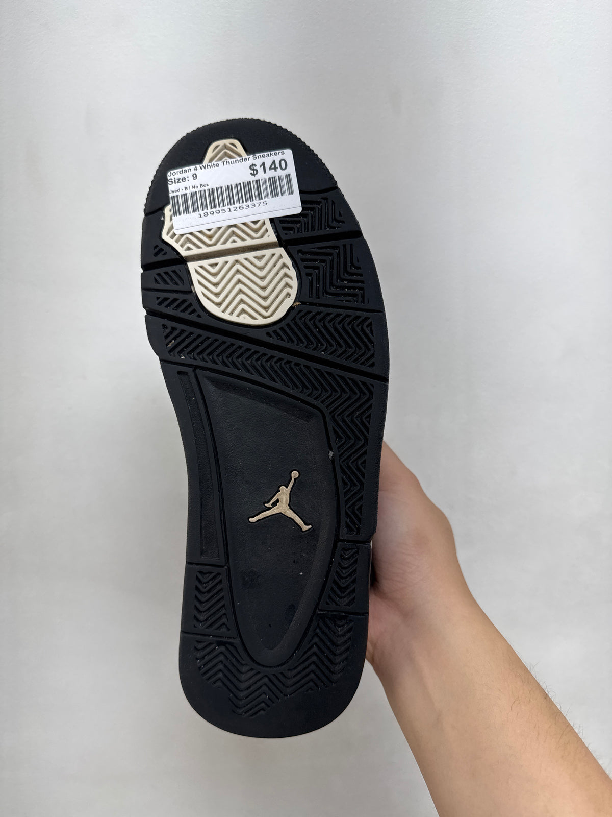 Jordan 4 White Thunder Sneakers