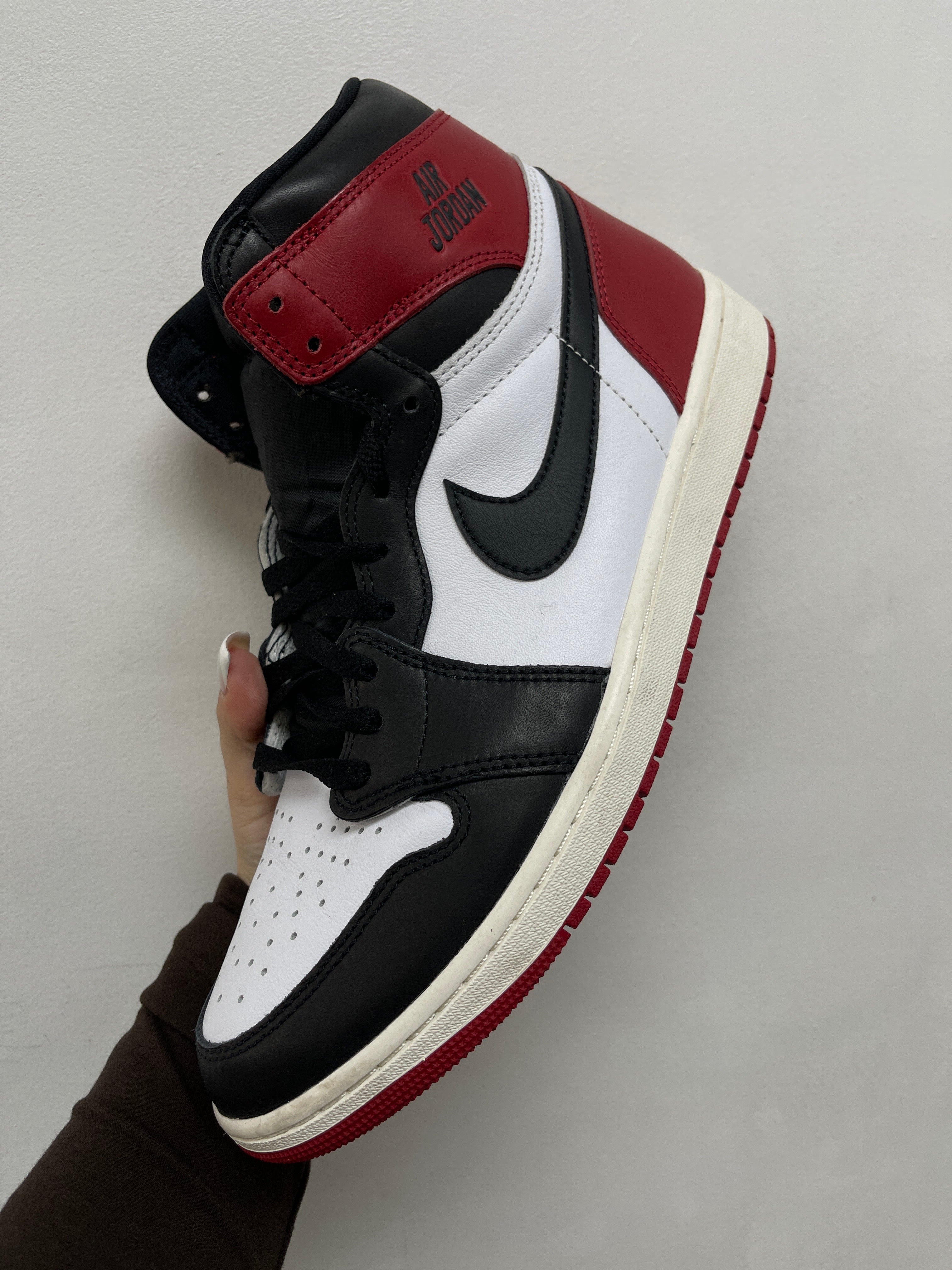 Jordan 1 Black Toe Reimagined Sneakers