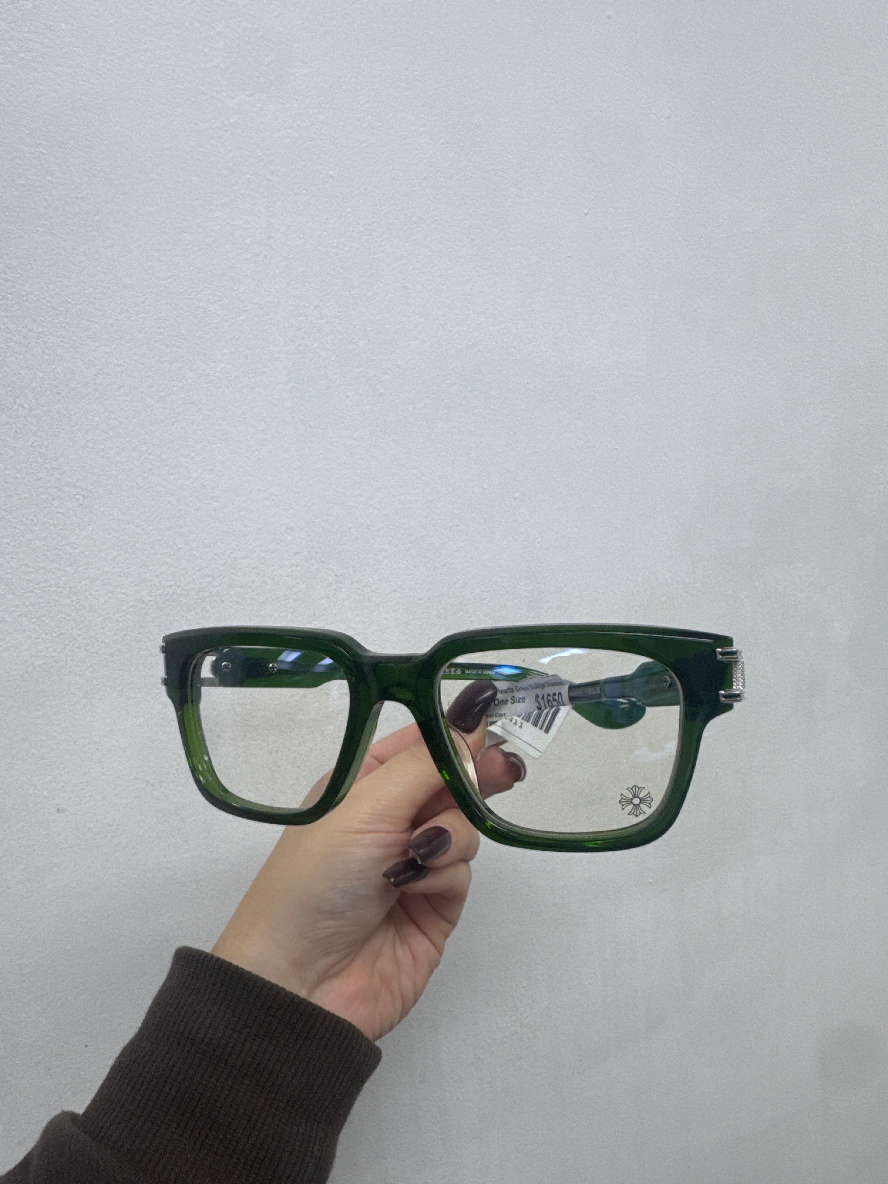 Chrome Hearts Green Buldge Glasses