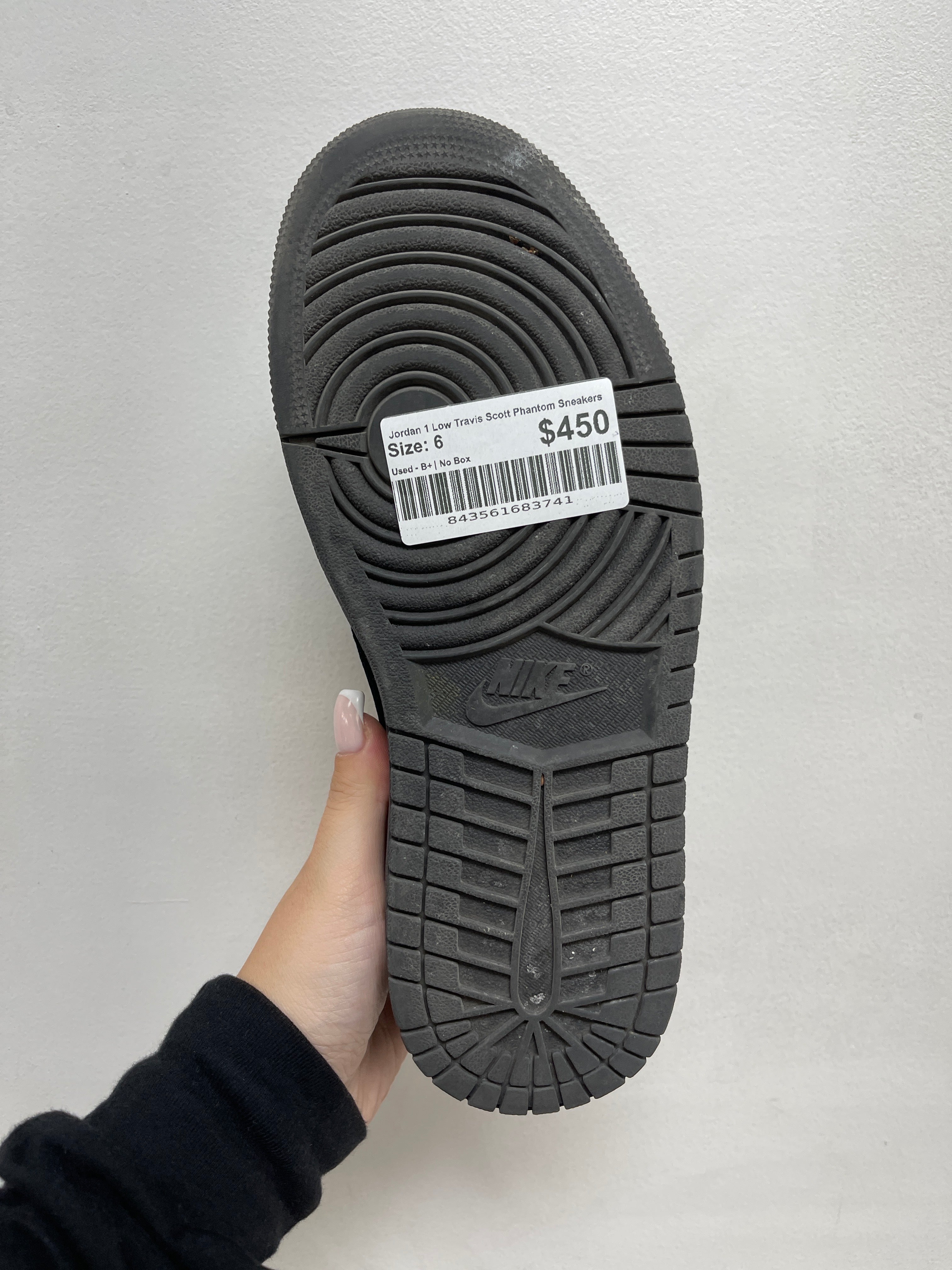 Jordan 1 Low Travis Scott Phantom Sneakers