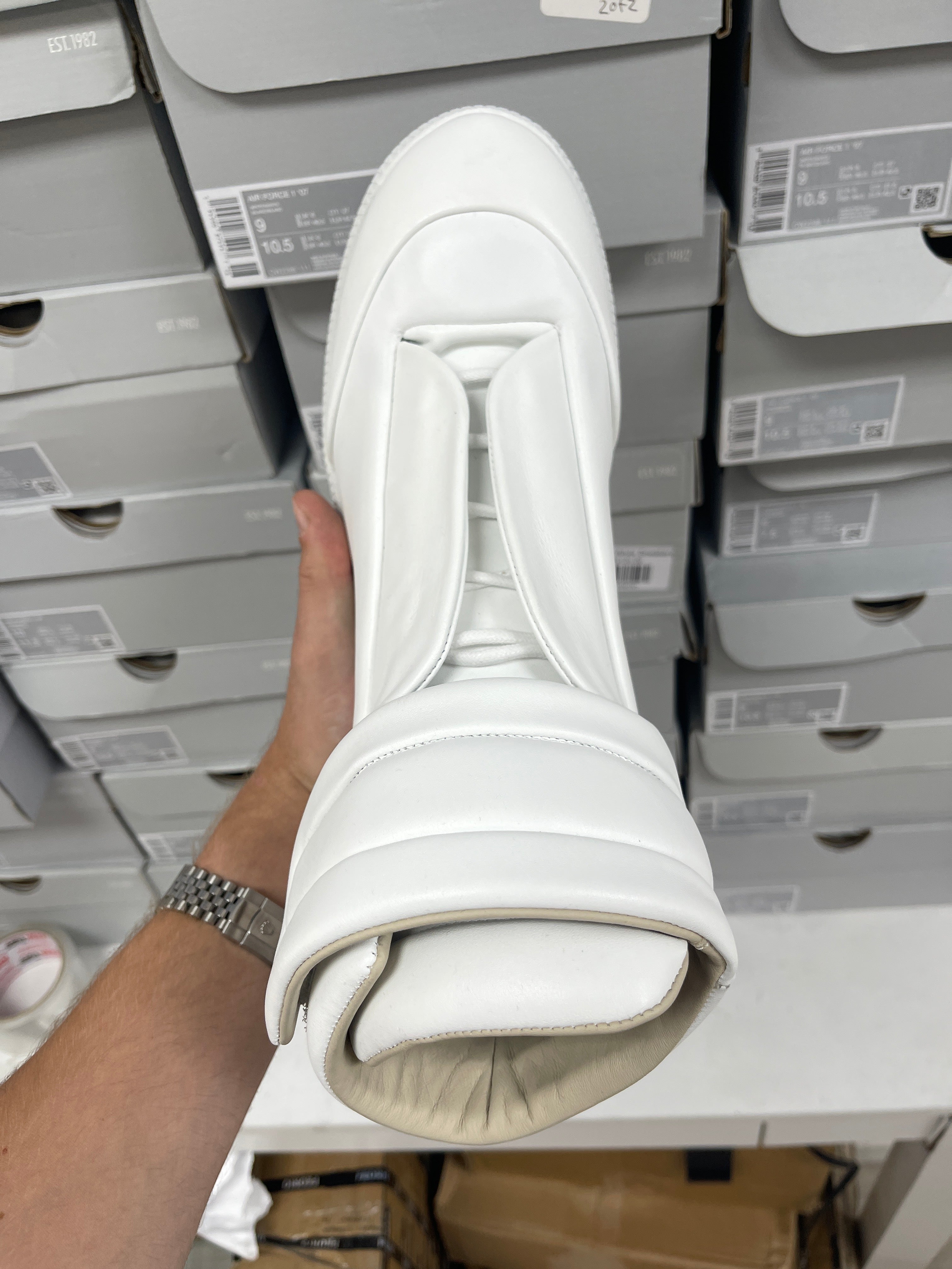 Maison Margiela White Future Hi Sneakers