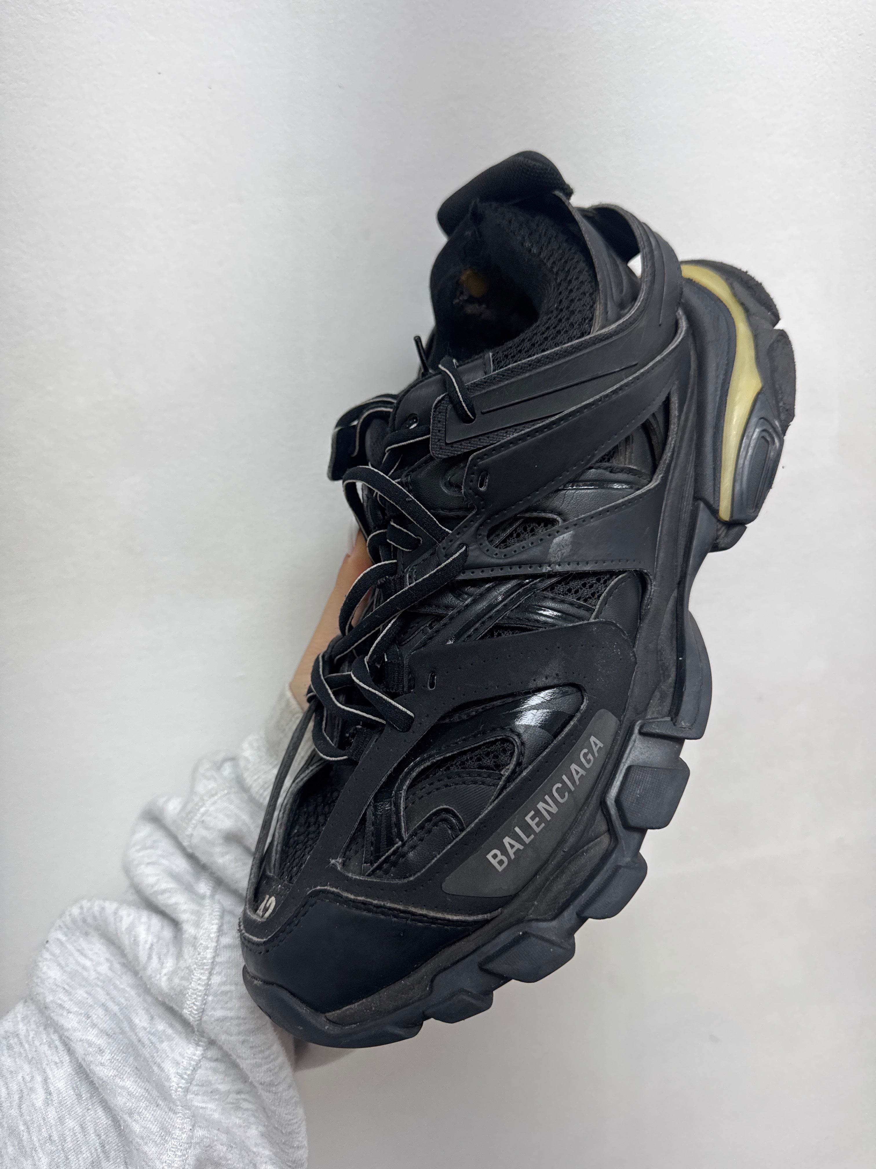 Balenciaga Black Track LED Sneakers