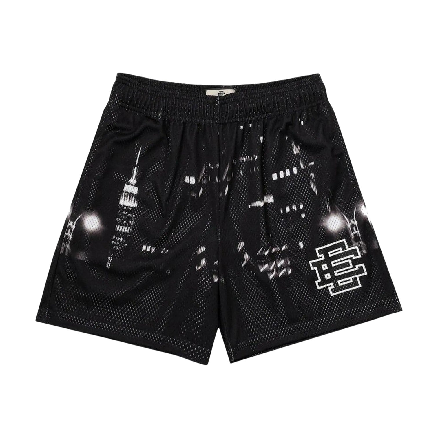 Eric Emanuel 'Black Skyline' Black Shorts