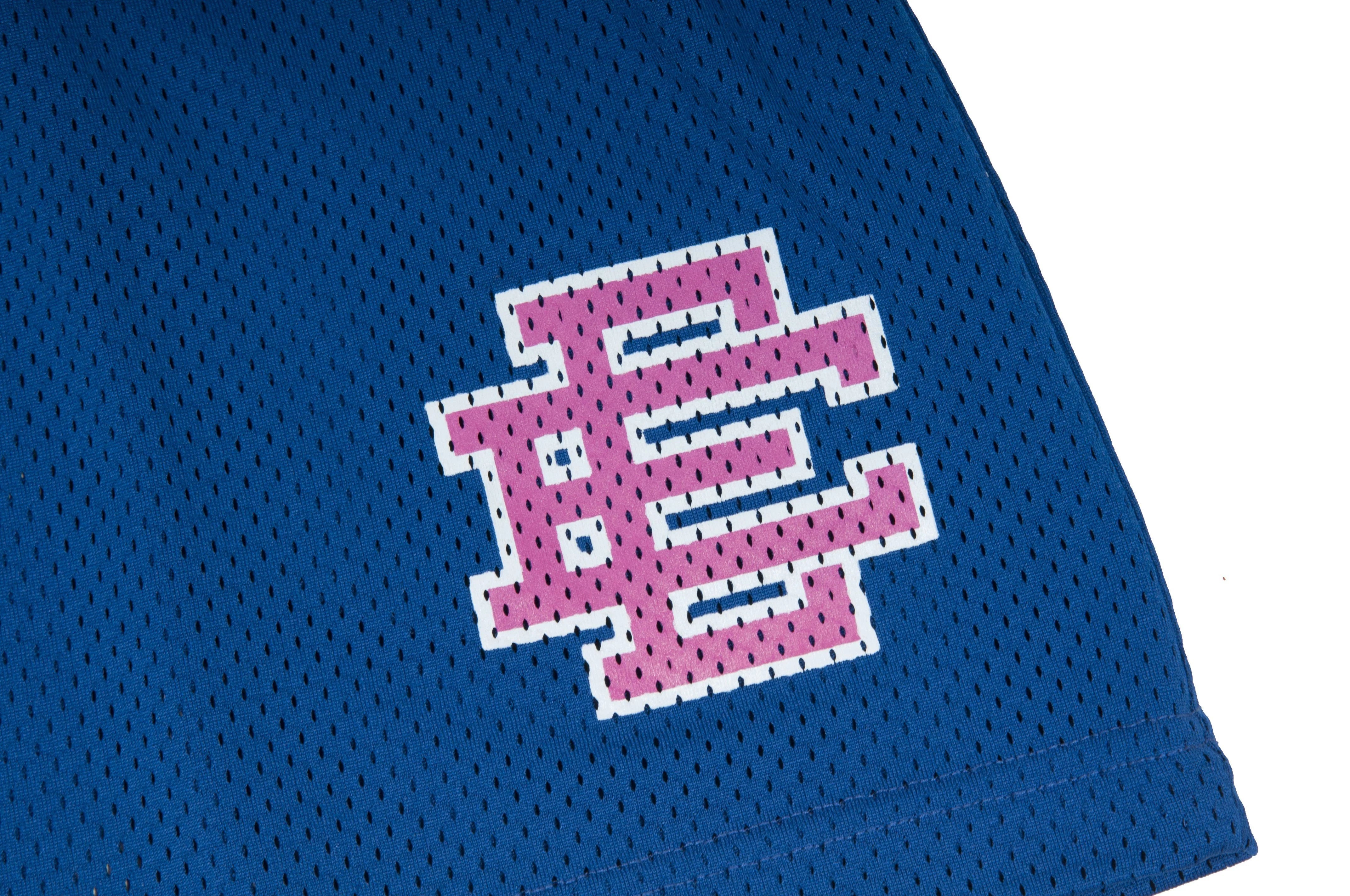 Eric Emanuel 'EE' Electric Blue & Pink Shorts