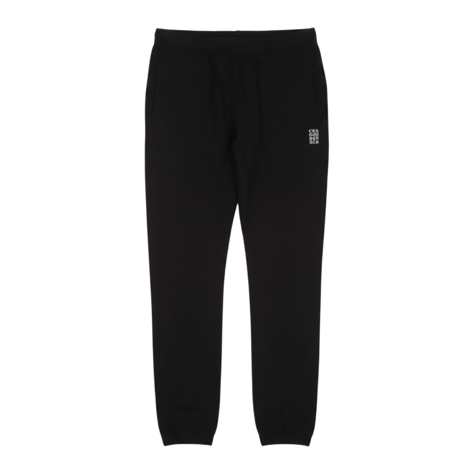 Chrome Hearts 'Eyechart Logo' Black Sweats