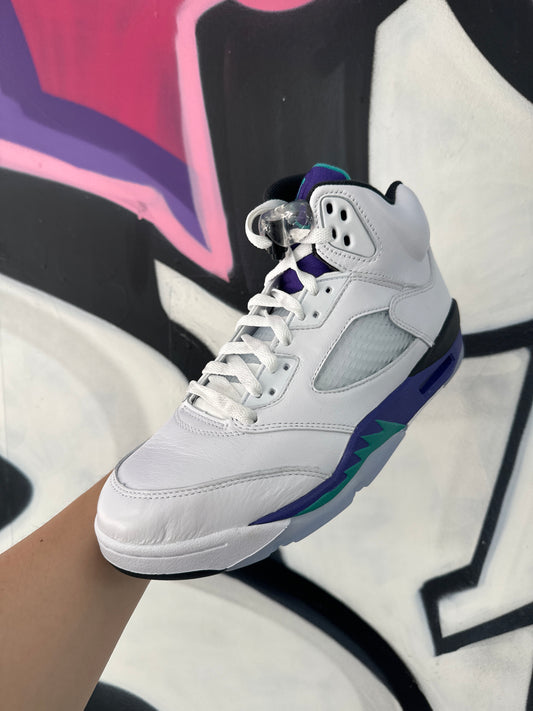 Jordan 5 Grape  Lightly Worn With Box