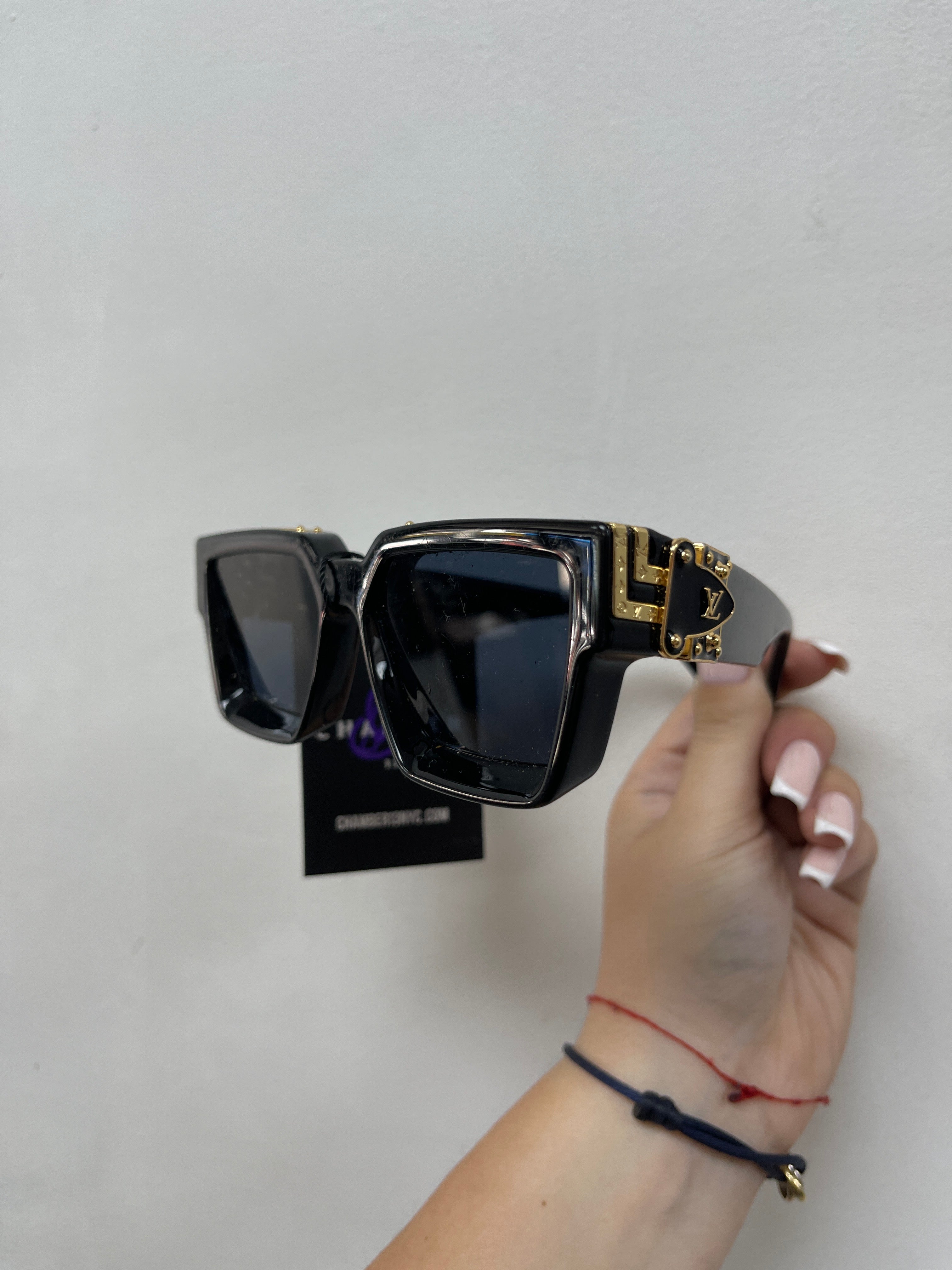 Louis Vuitton Black Gold Millionaire Sunglasses