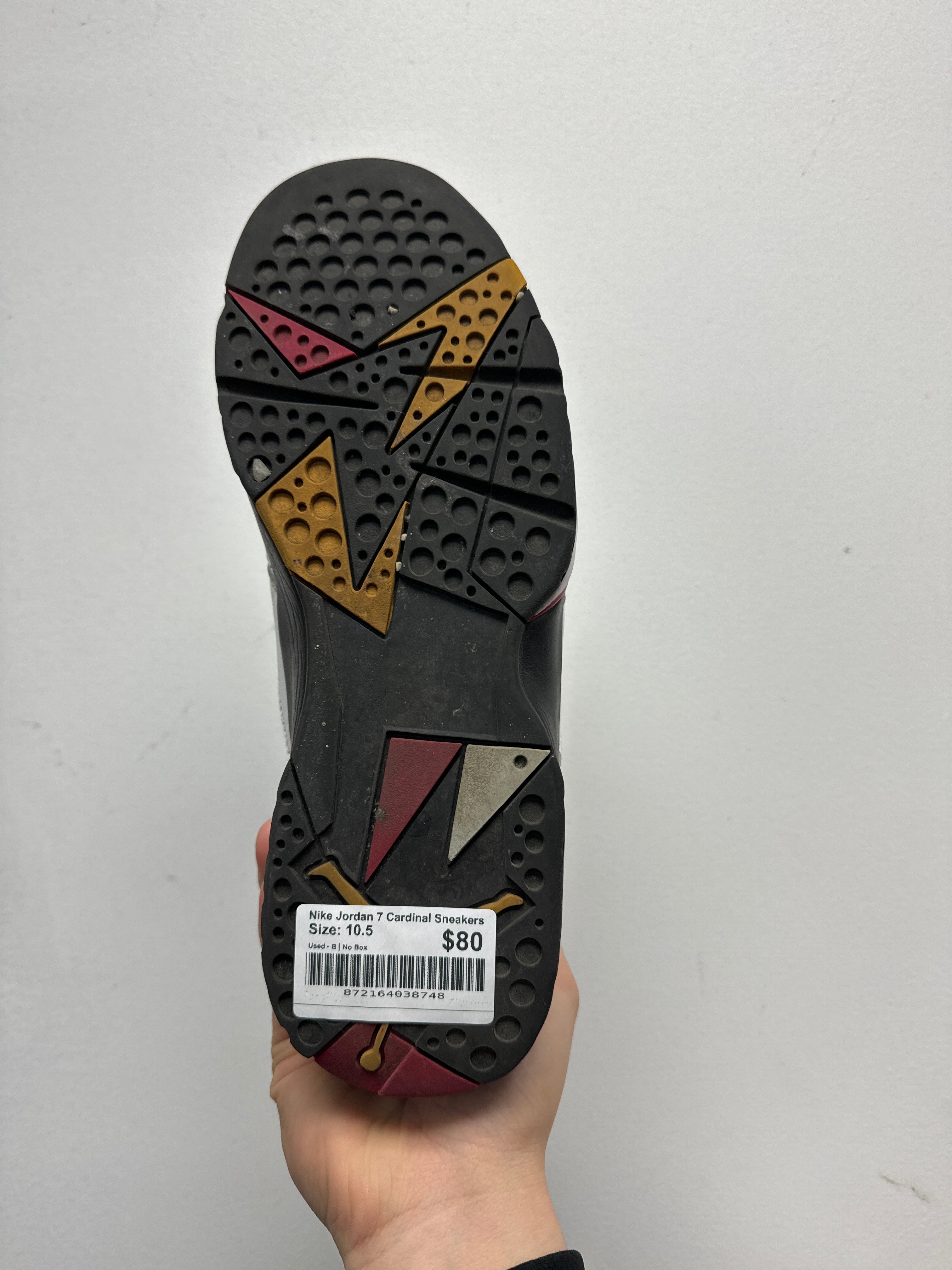 Nike Jordan 7 Cardinal Sneakers