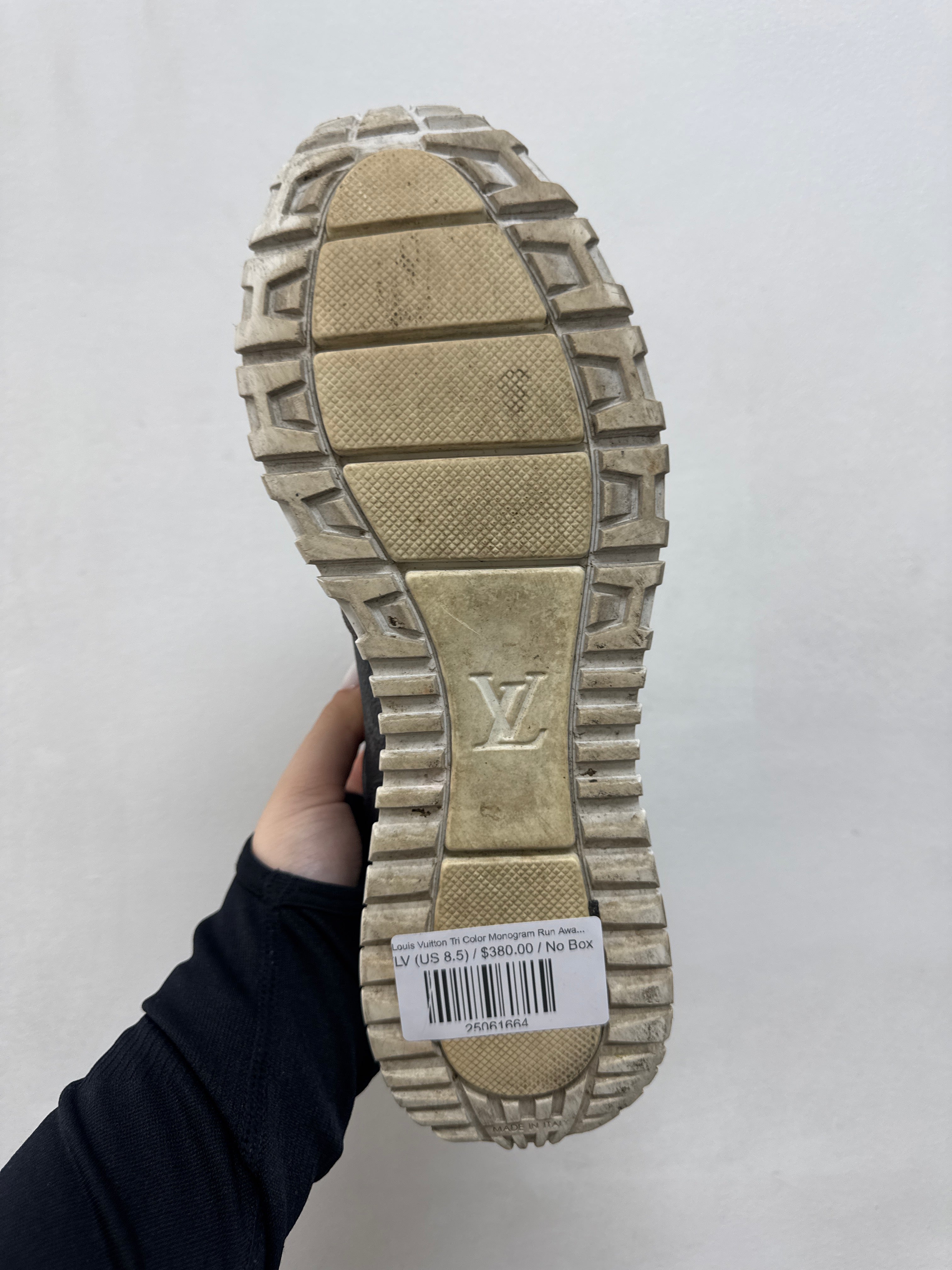 Louis Vuitton Tri Color Monogram Run Away Sneakers