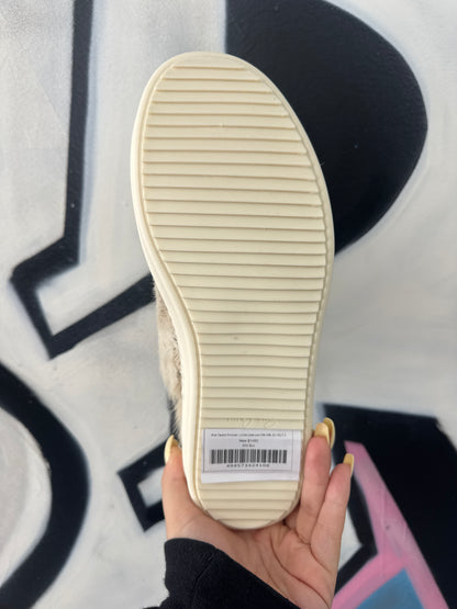 Rick Owens Ponyhair Jumbo Lace Low Milk Milk (EU 40) New With Box