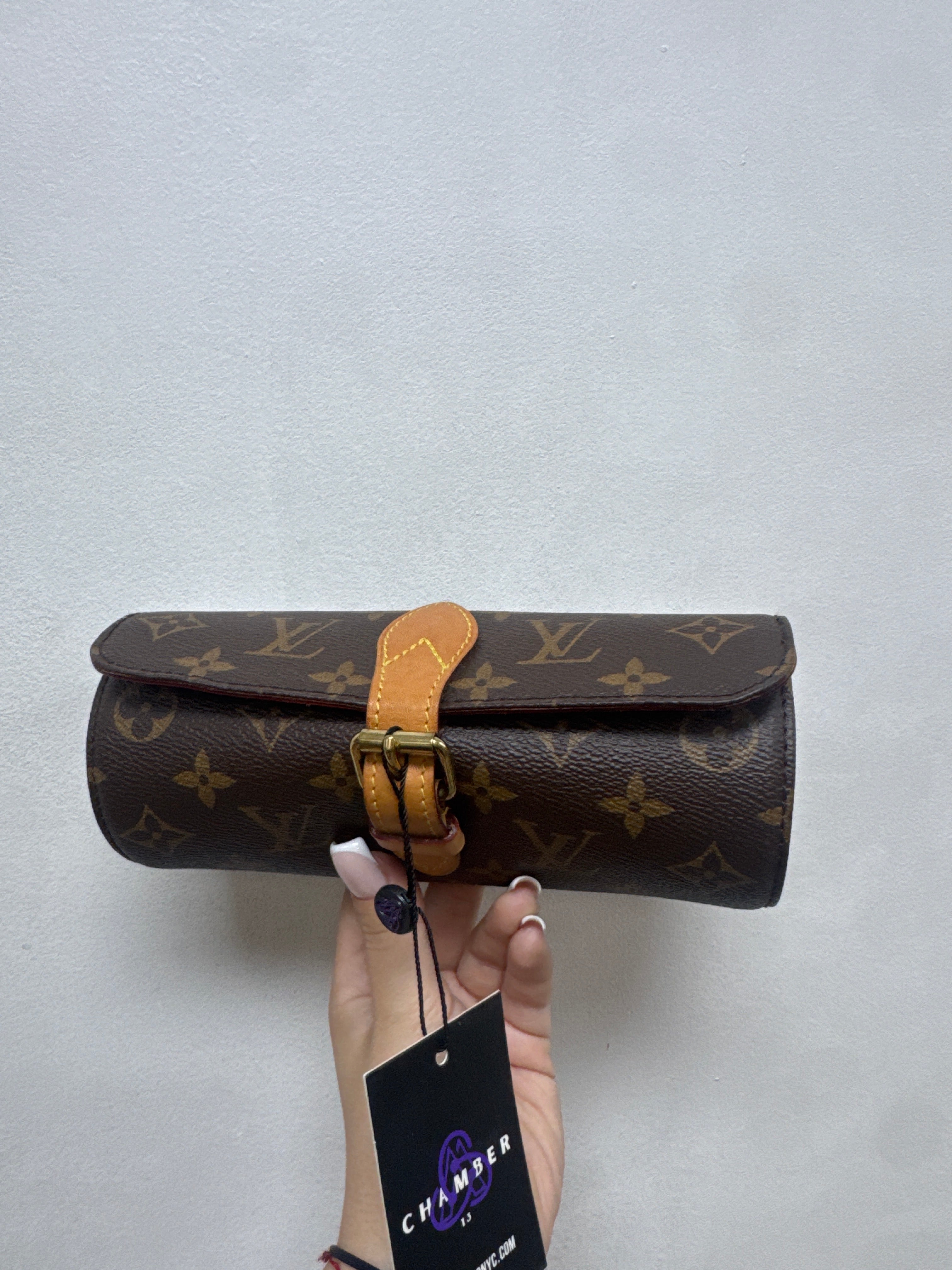 Louis Vuitton Brown Monogram Watch Roll Accessories