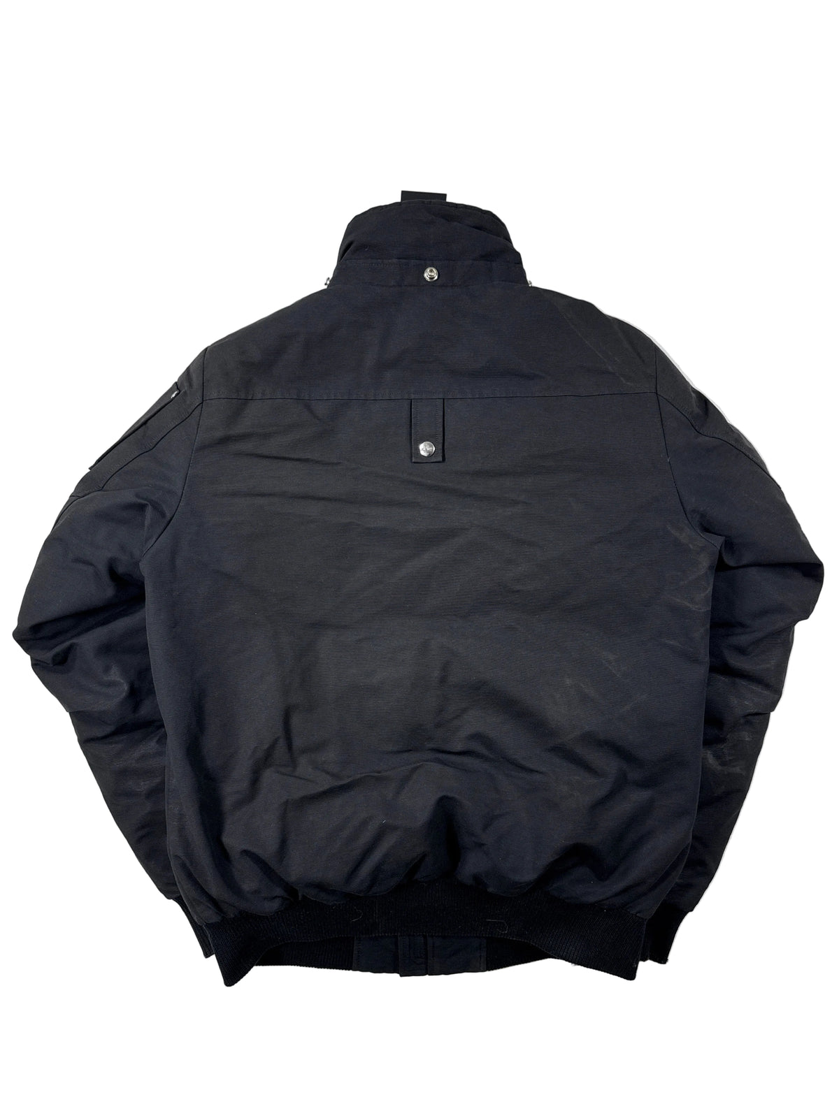 Moose Knuckles Black Black Fur (Women's) Bomber Jacket