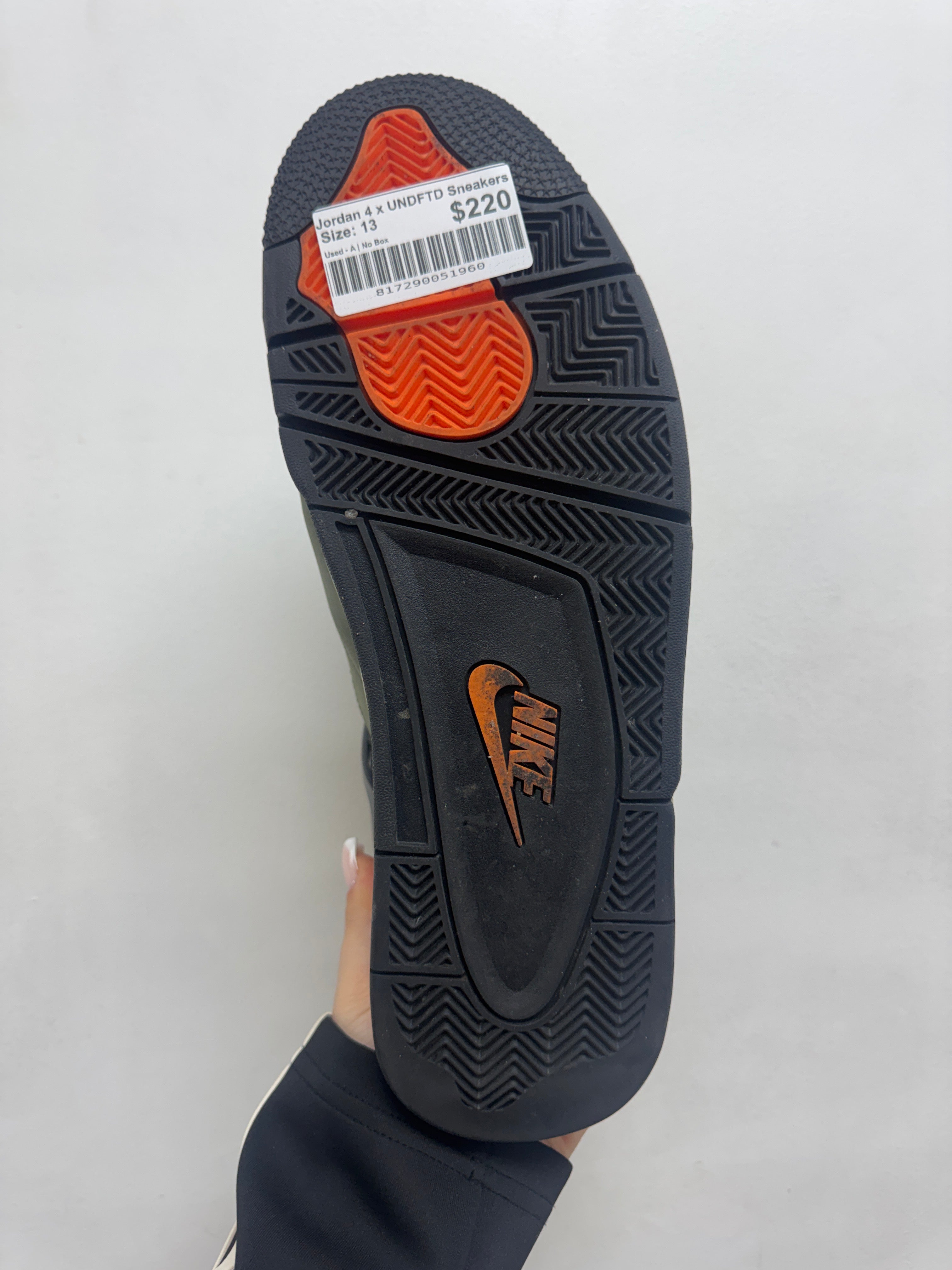 Jordan 4 x UNDFTD Sneakers