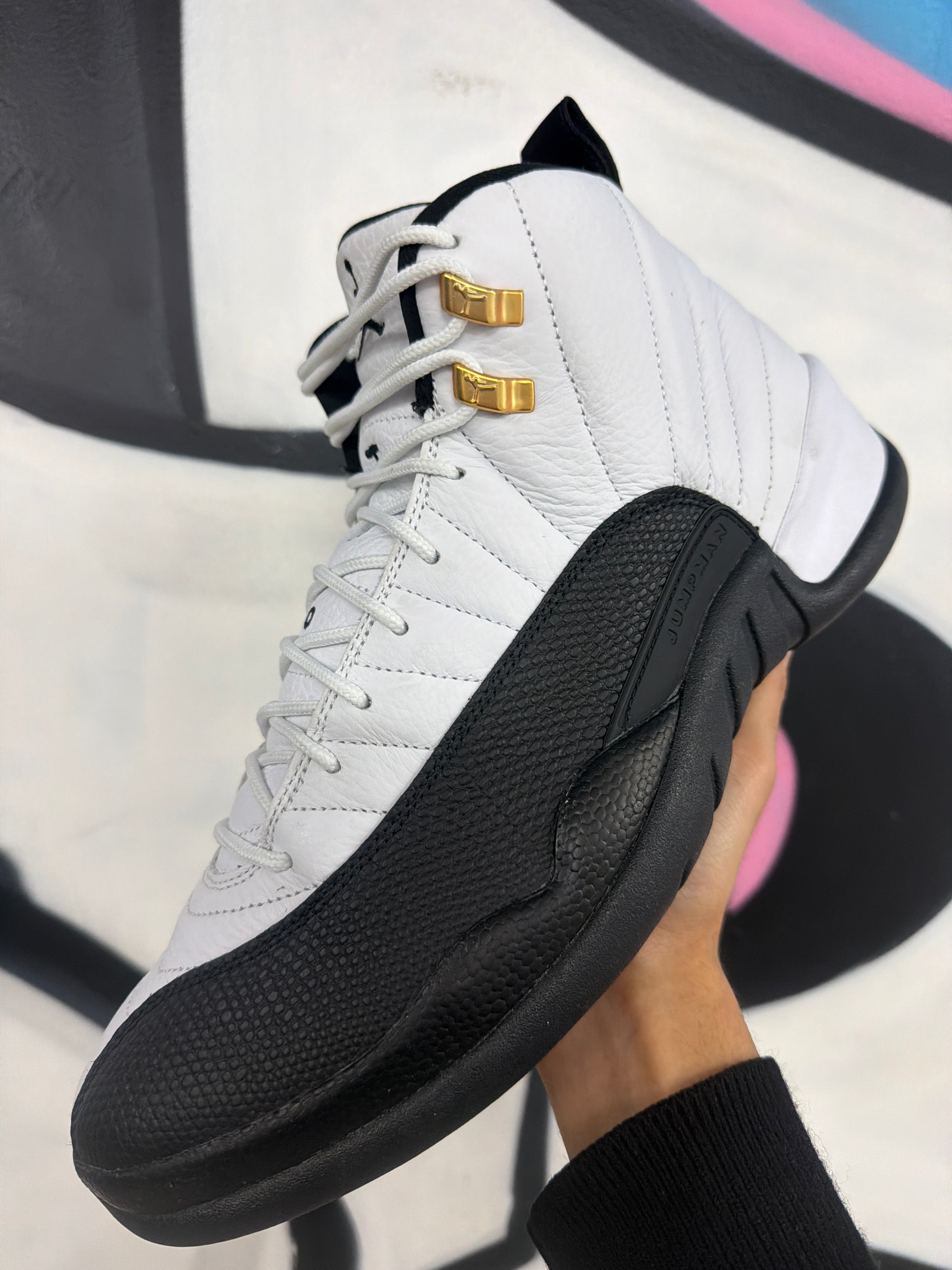 Jordan 12 Taxi Sneakers