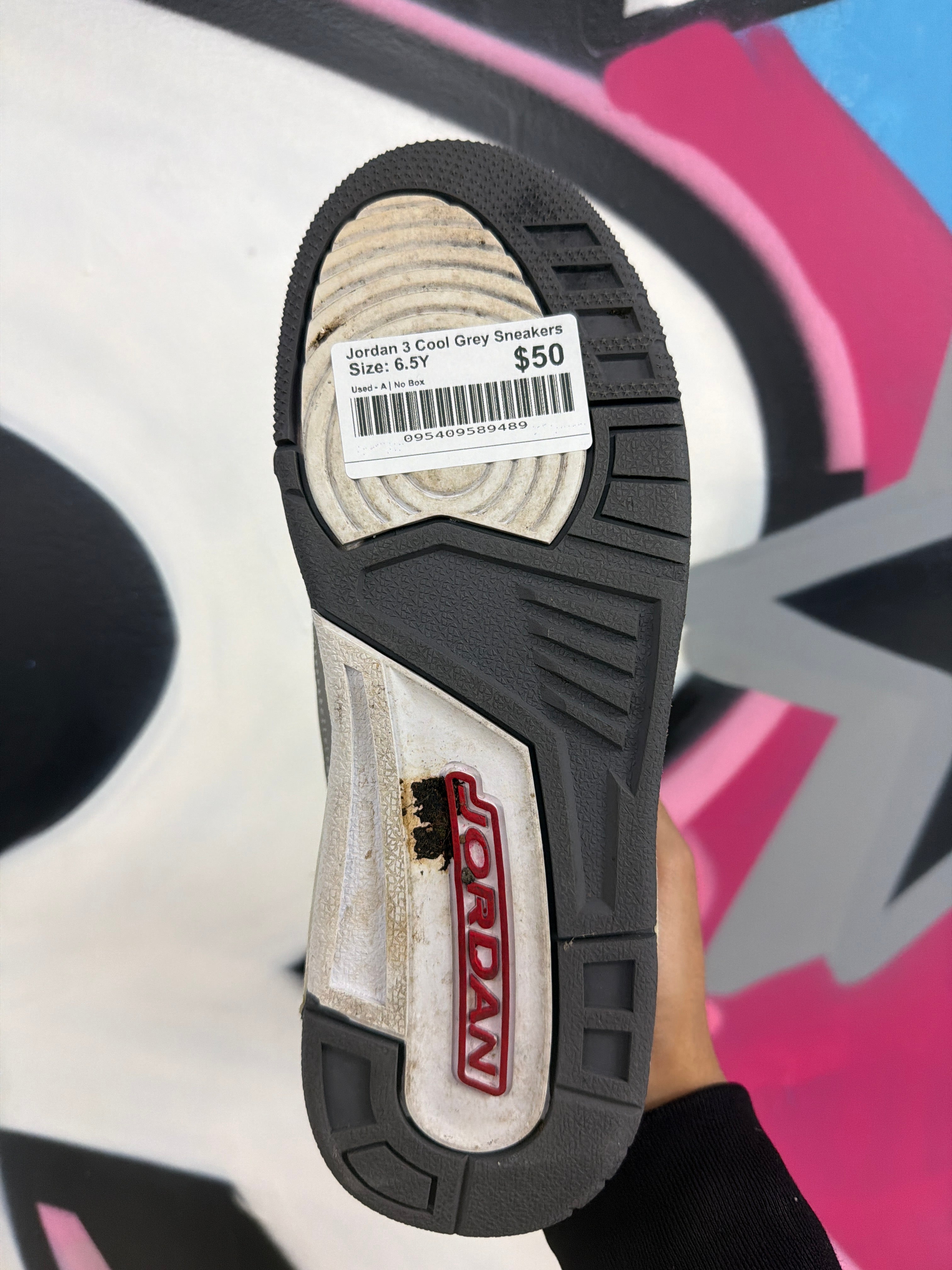 Jordan 3 Cool Grey Sneakers