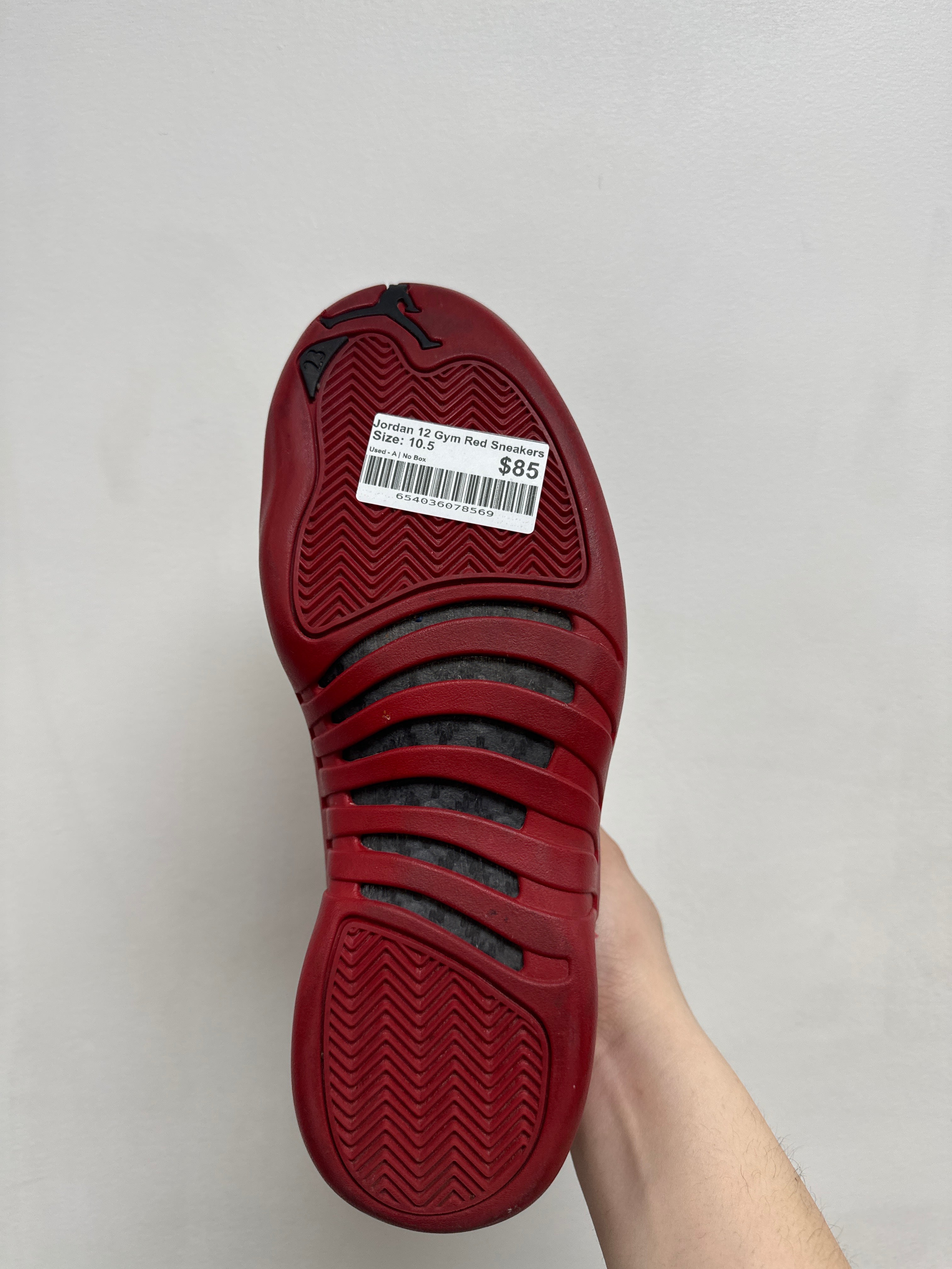 Jordan 12 Gym Red Sneakers