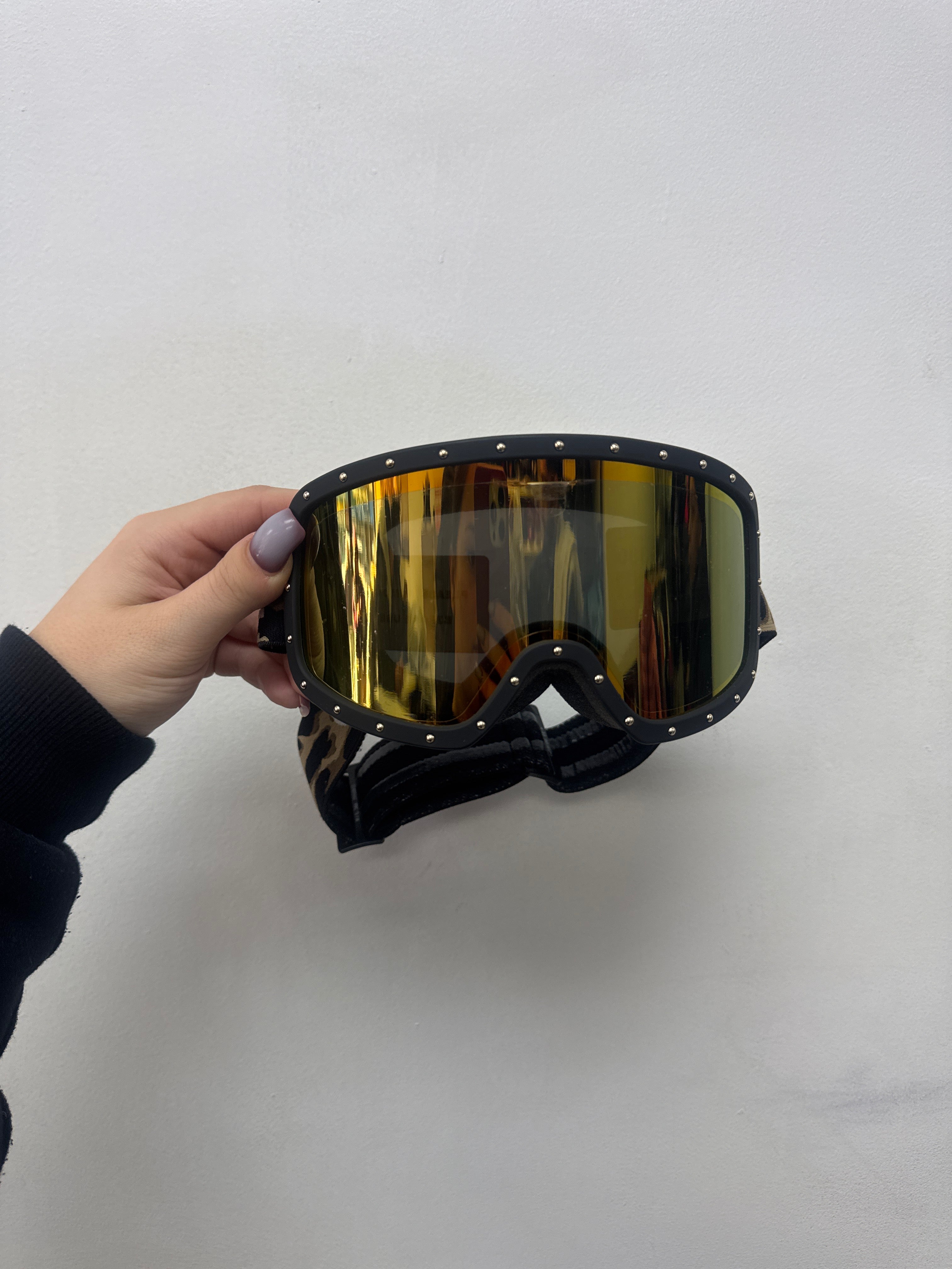 Celine Cheetah Ski Goggles Accessories