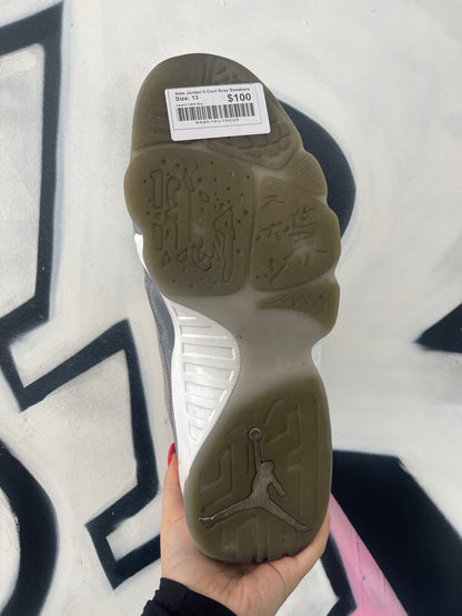 Nike Jordan 9 Cool Grey Sneakers