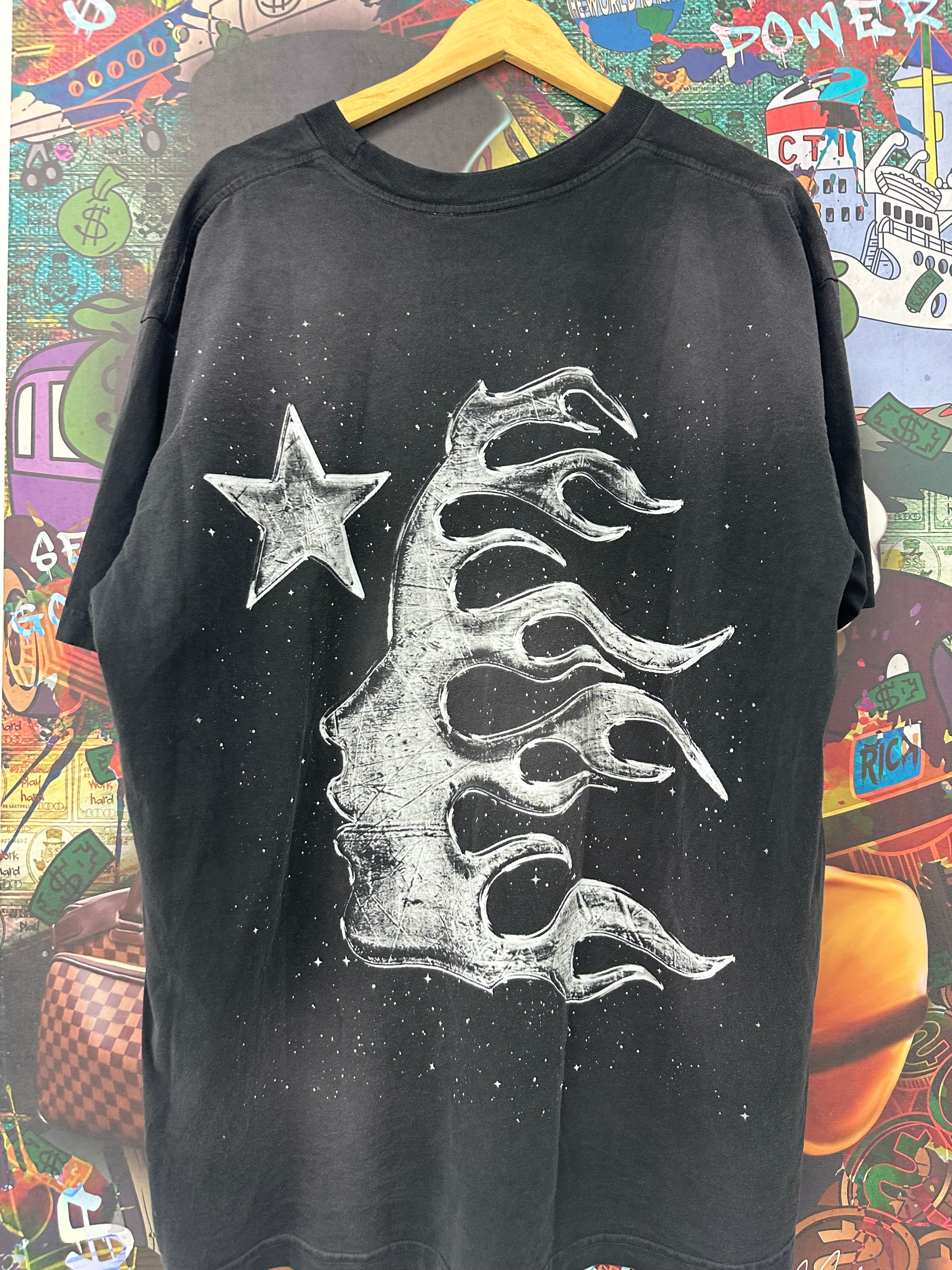 Hellstar Tee Chrome Logo Black