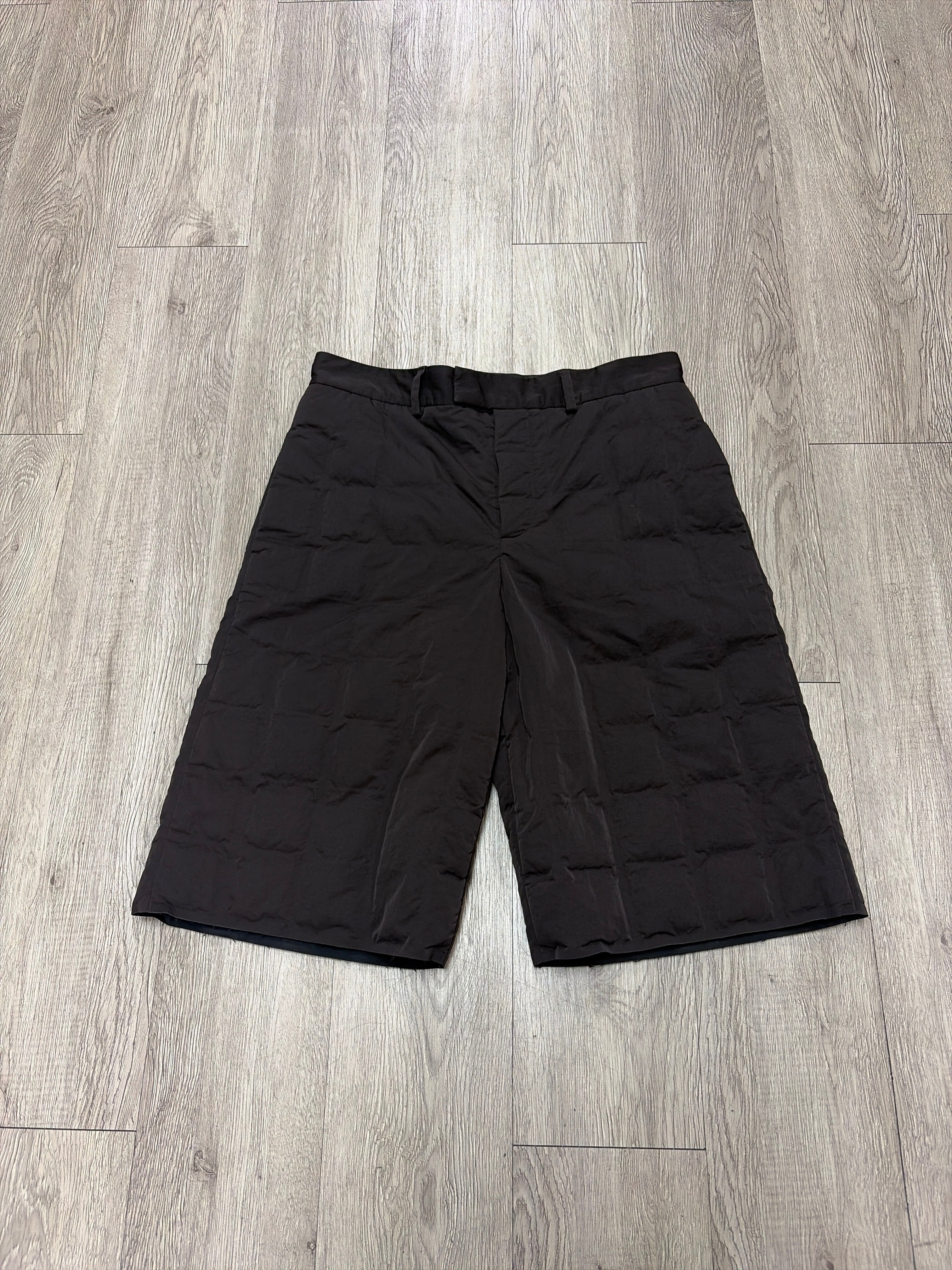 Bottega Veneta Brown Padded Shorts