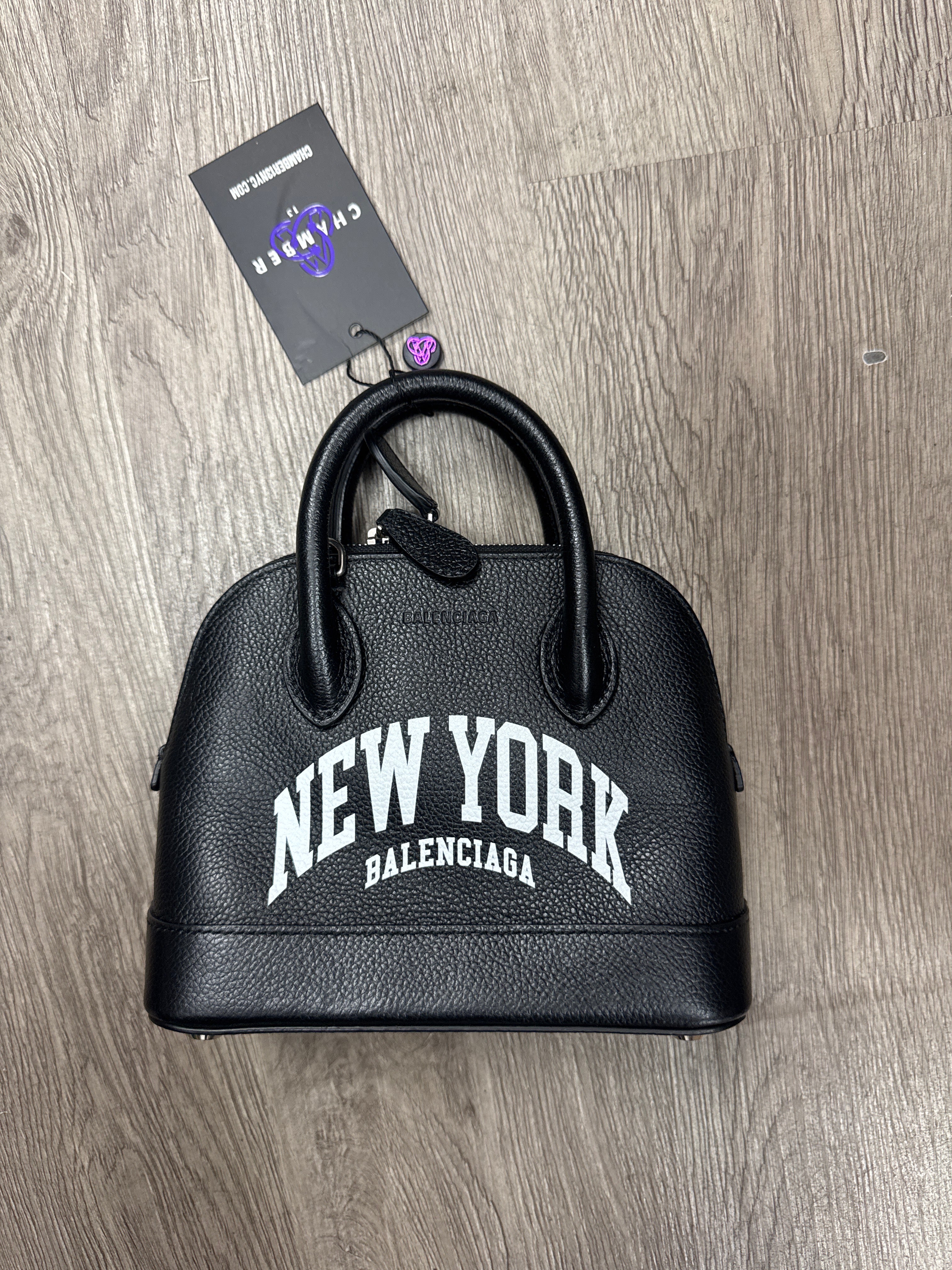 Balenciaga City Arc Logo Ville Top Handle Bag Black Lightly Worn