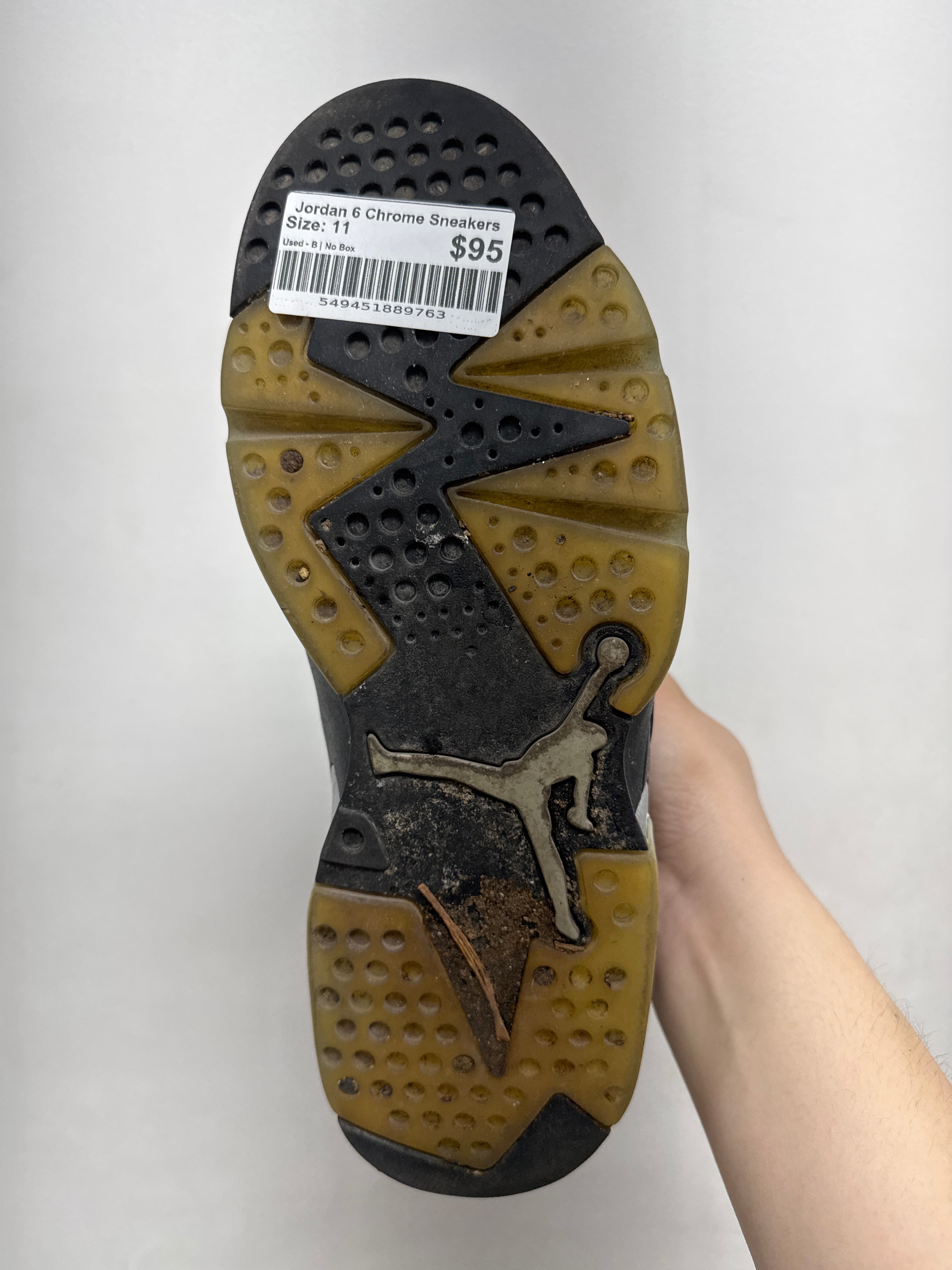 Jordan 6 Chrome Sneakers